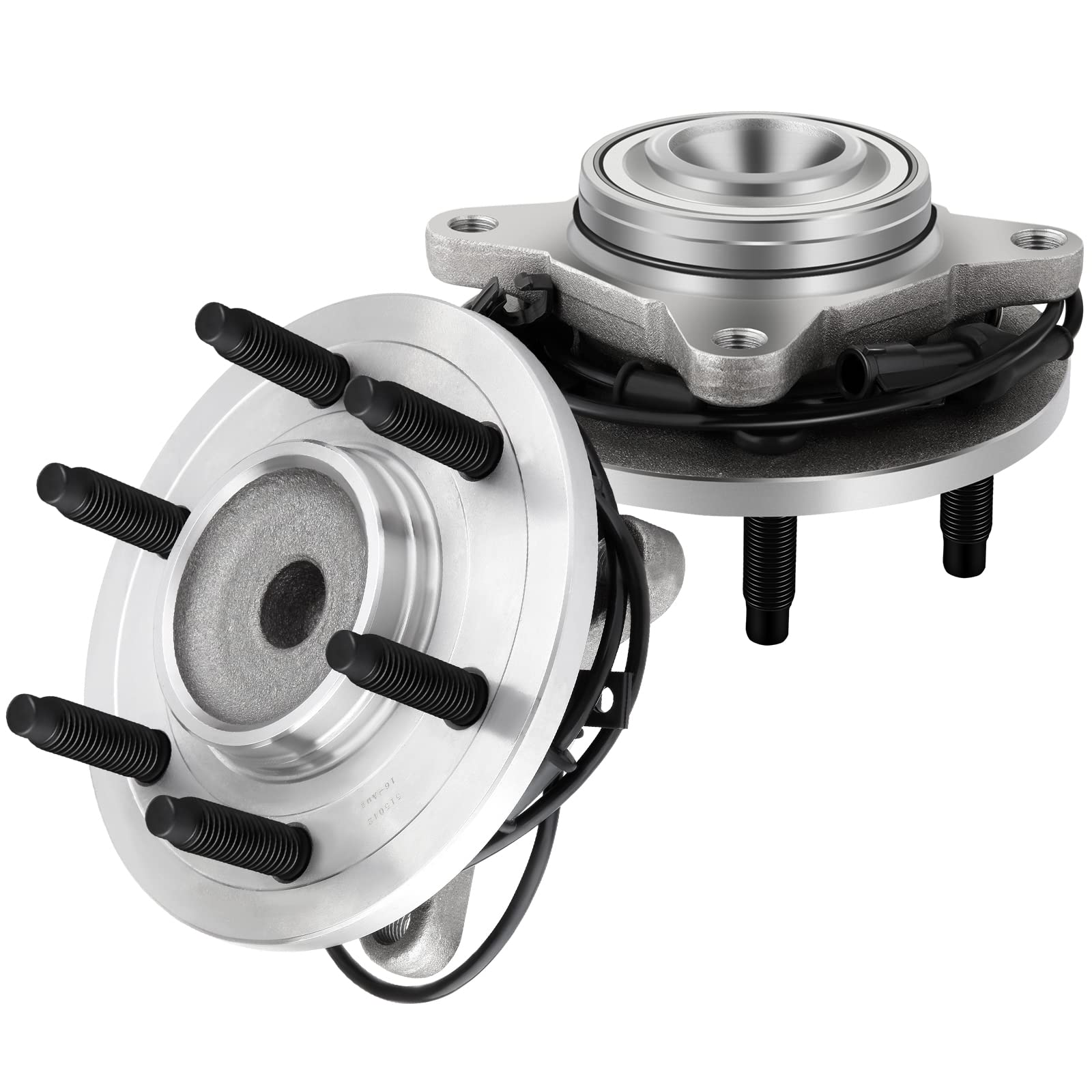 ECCPP Wheel Hub and Bearing Assembly Front 515042 fit 2003-2006 Ford Expedition Lincoln Navigator Replacement for wheel hubs wit