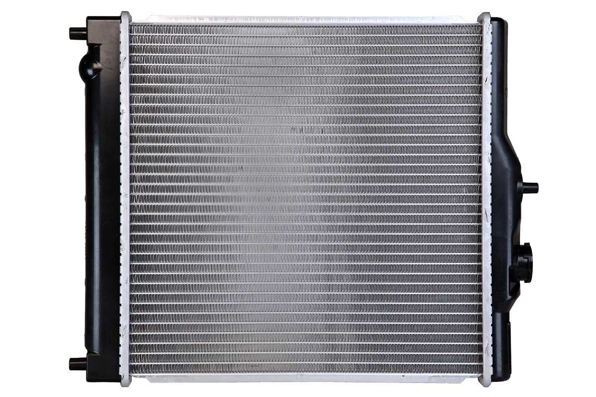 Auto Shack High-Performance Radiator for 1992-2000 Honda Civic & Acura EL - Silver Replacement RK513
