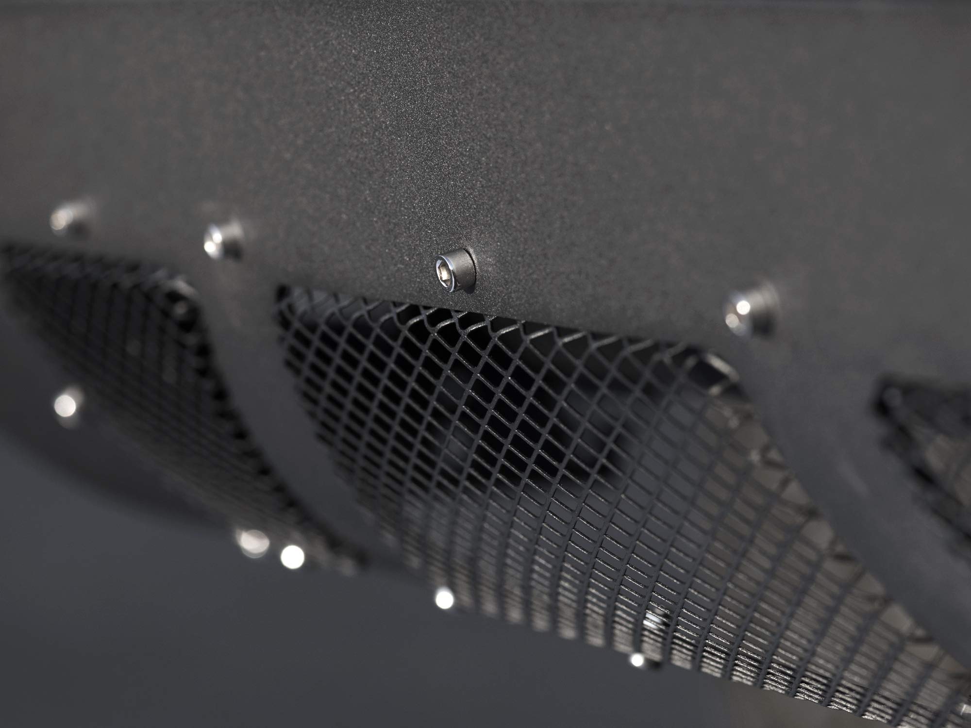 Armordillo Usa 7168763 Mesh Bull Bar Bumper Guard - Matte Black Fits 2004-2022 Ford F150 / 2003-2017 Expedition