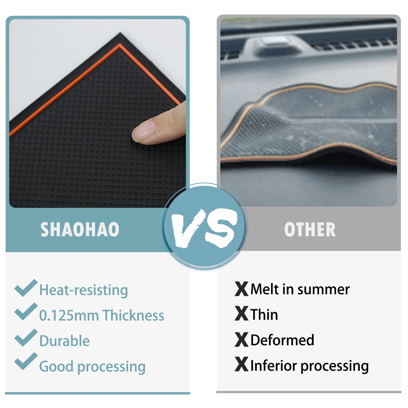 Shaohao For 2023 2024 Ford Maverick Door Slot Mats 2022 2023 2024 Maverick Accessories Cup Holder Console Pocket Liner Pads 2022 2023 2024 Maverick Xl/Xlt/Lariat Pickup Truck Door Mat Cup Liner Mat