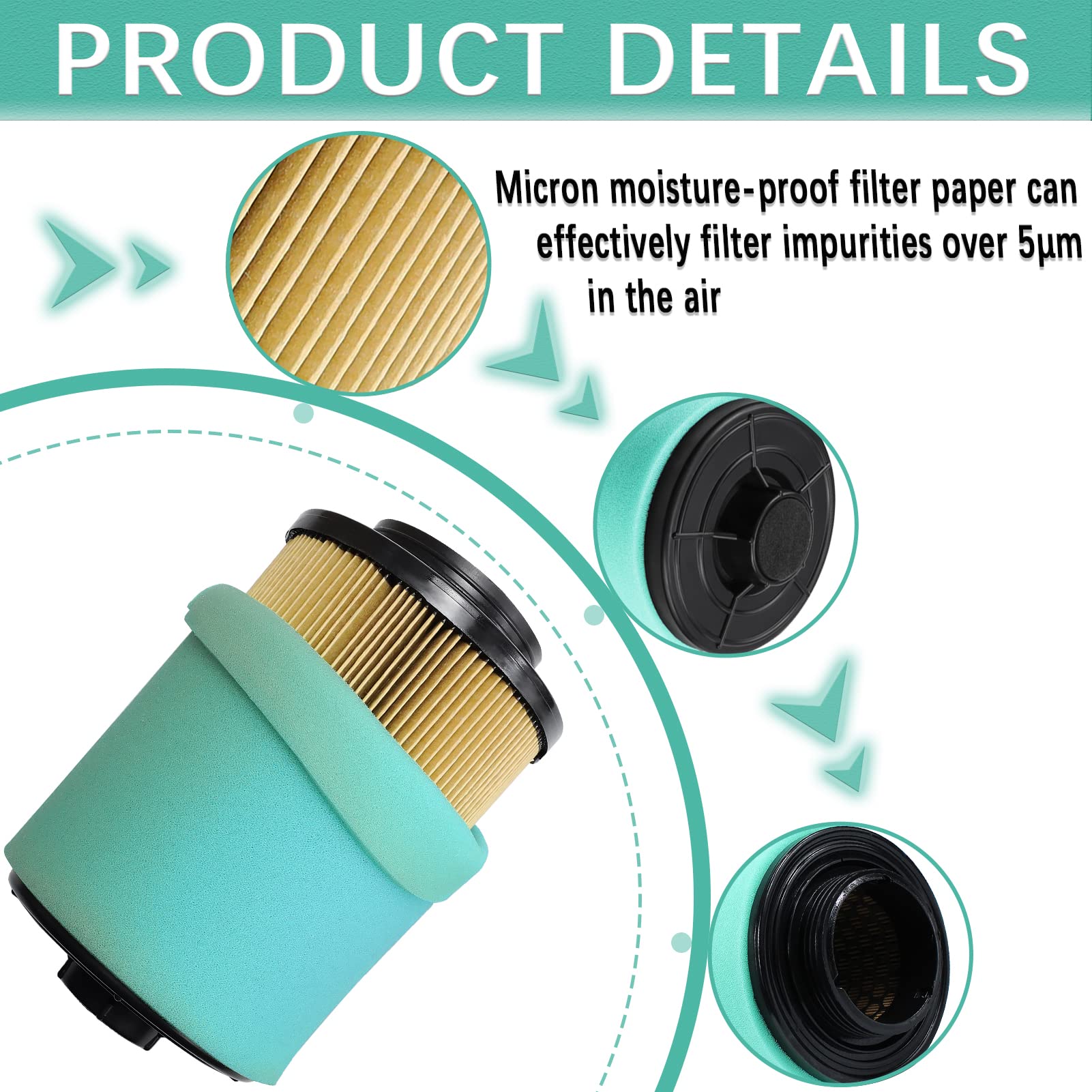 Locopow 707800371 Air Filter For Can Am Outlander Renegade 570 450 850 650 800R 1000 1000R Max Dps Xmr Xt Xtp Std Xxc 2012 2013