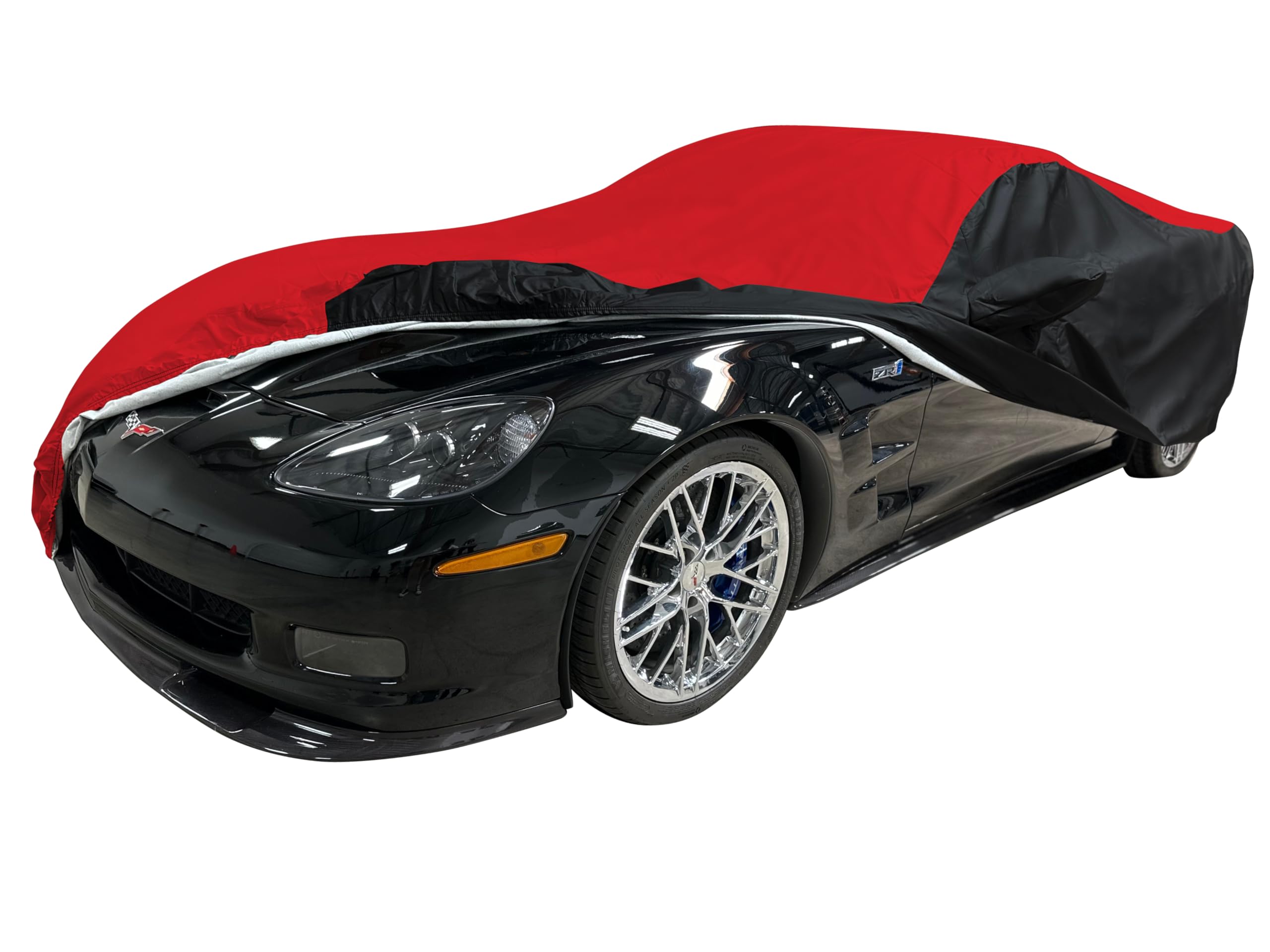C6 Corvette Car Cover - Indoor/Outdoor Protection Ultraguard Plus 300 Denier Water Resistant - Custom Fit for 2005-2013 C6, Gran