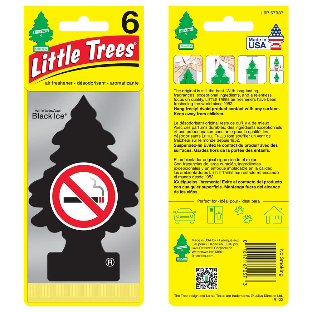 Little Trees Air Fresheners Car Air Freshener. Hanging Tree Provides Long Lasting Scent For Auto Or Home. No Smoking, 24 Air Fresheners