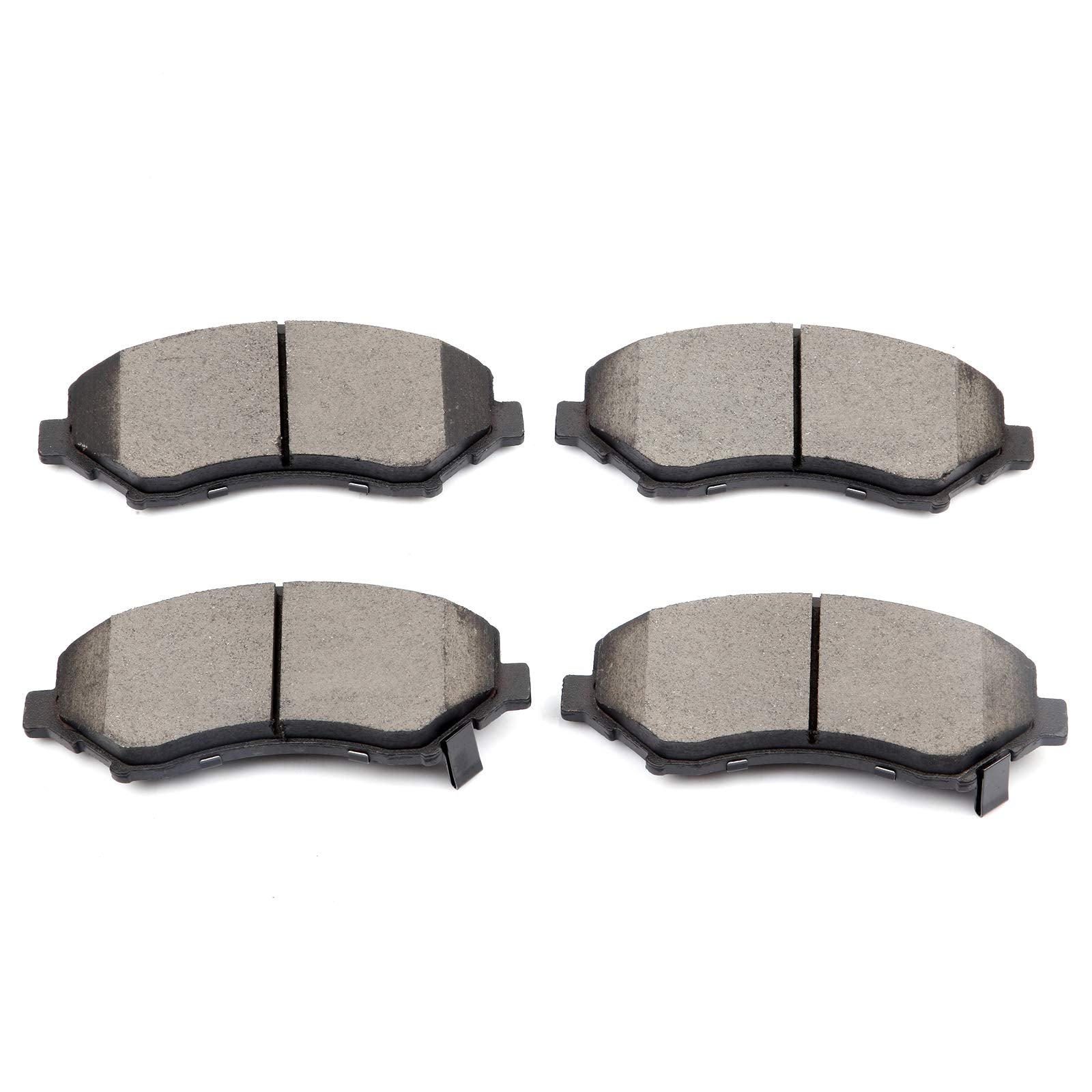 Cciyu D1273 Ceramic Front Brake Pads Set Fit For Chrysler Town & Country,For Dodge Grand Caravan,Journey,Nitro,For Jeep Liberty,