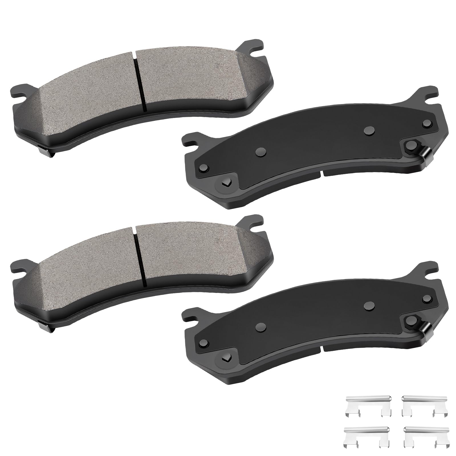 Cciyu D785 Ceramic Rear Brake Pads Set Fit For Cadillac Escalade Esv/Ext,For Chevy Avalanche 1500,Silverado 1500 Hd,For Gmc Safa