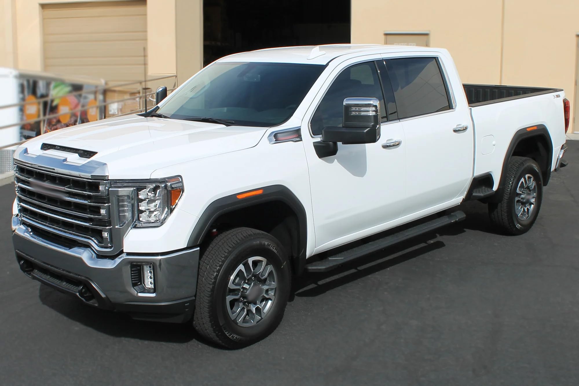 Raptor Series Running Boards Steps 5In Treadsteps Black Aluminum For 07-21 Tundra Double Cab