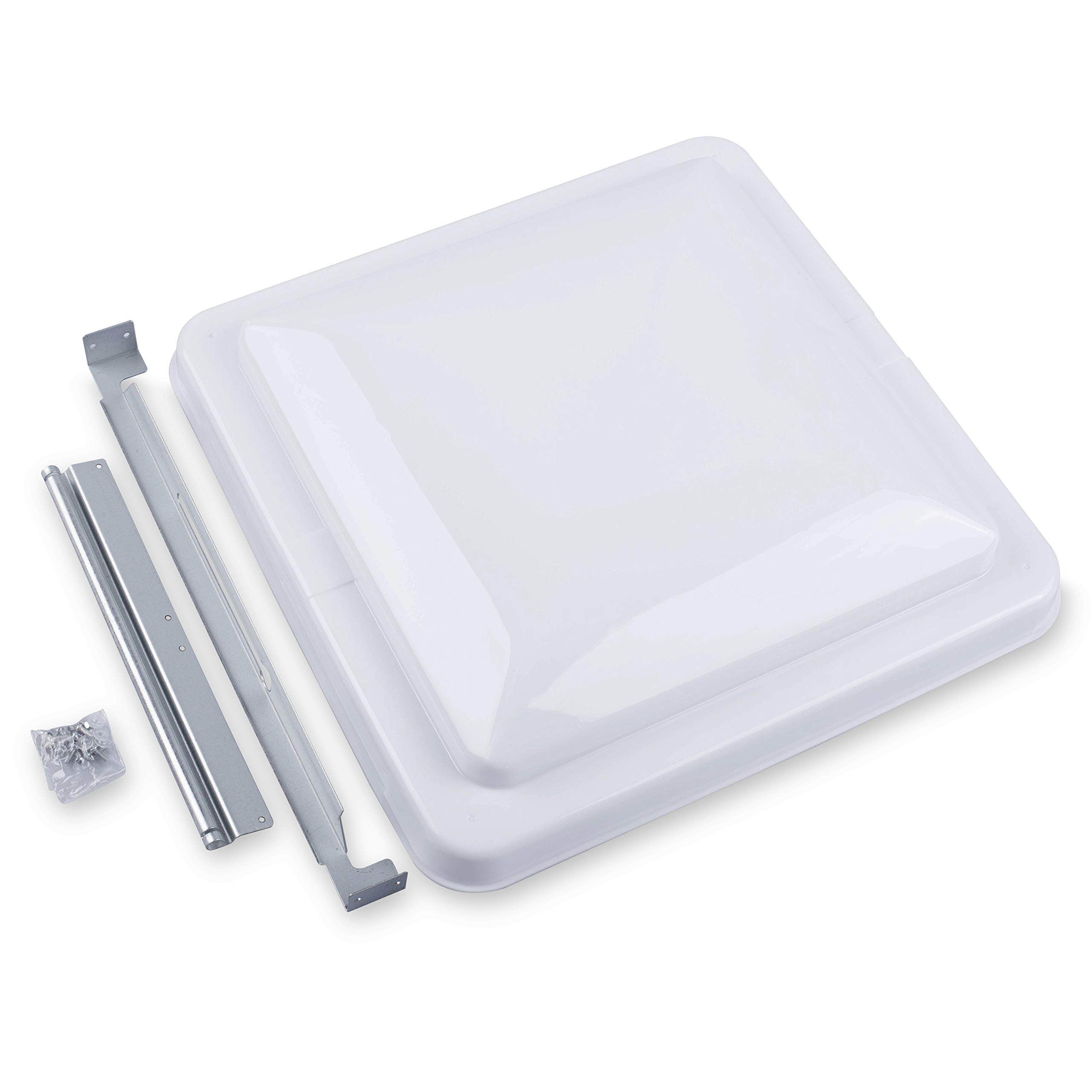 Camp'N 14 Universal Rv, Trailer, Camper, Motorhome Roof Vent Cover - Vent Lid Replacement (White 1 Pack)