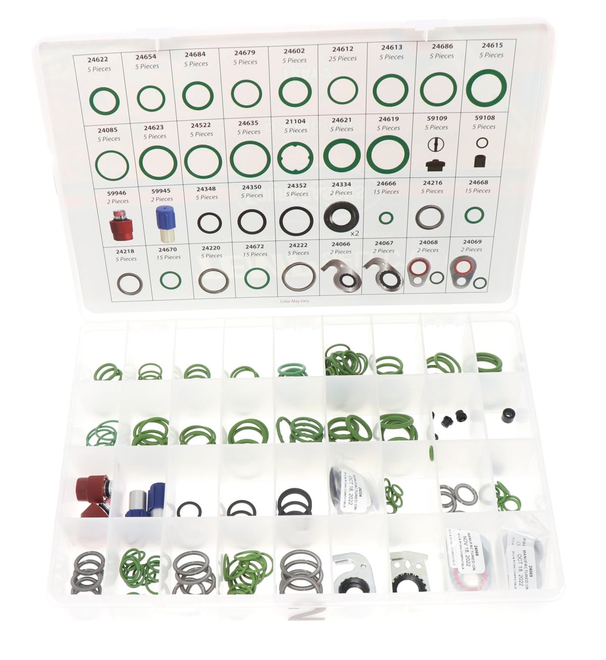 Four Seasons Air Conditioning Service Parts Kit - Model 24813, Rubber Material, Essential Components for Efficient Cooling