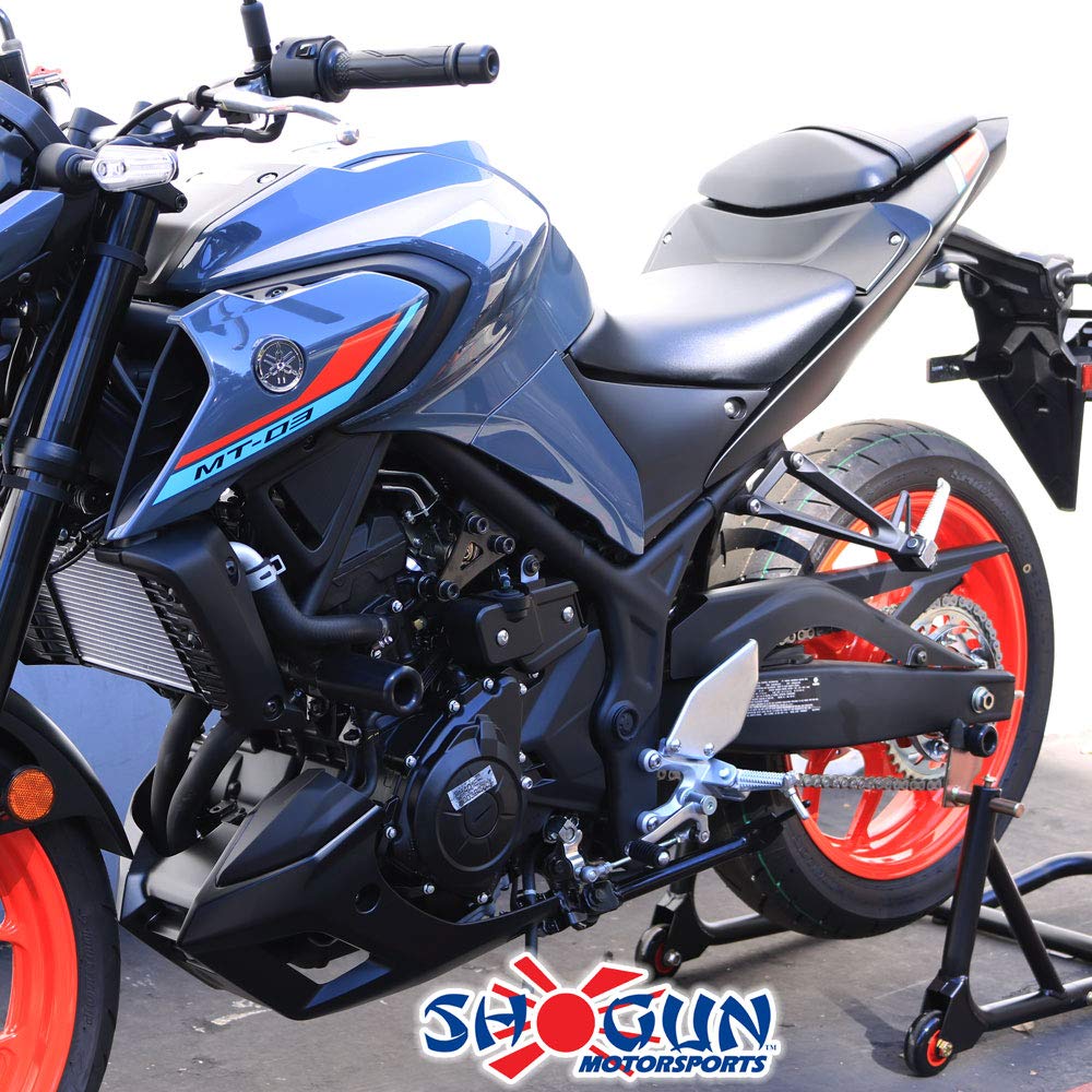 Shogun Usa Made Yam Mt-03 Mt 03 Mt03 2016 2017 2018 2019 2020 2021 2022 2023 2024 No Cut Frame Sliders Black - 750-6149