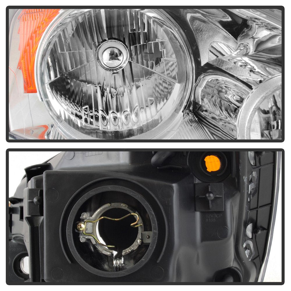 Acanii - For 2007-2011 Honda Cr-V Crv Factory Style Headlight Headlamp Assembly Replacement Light - Passenger Side Only