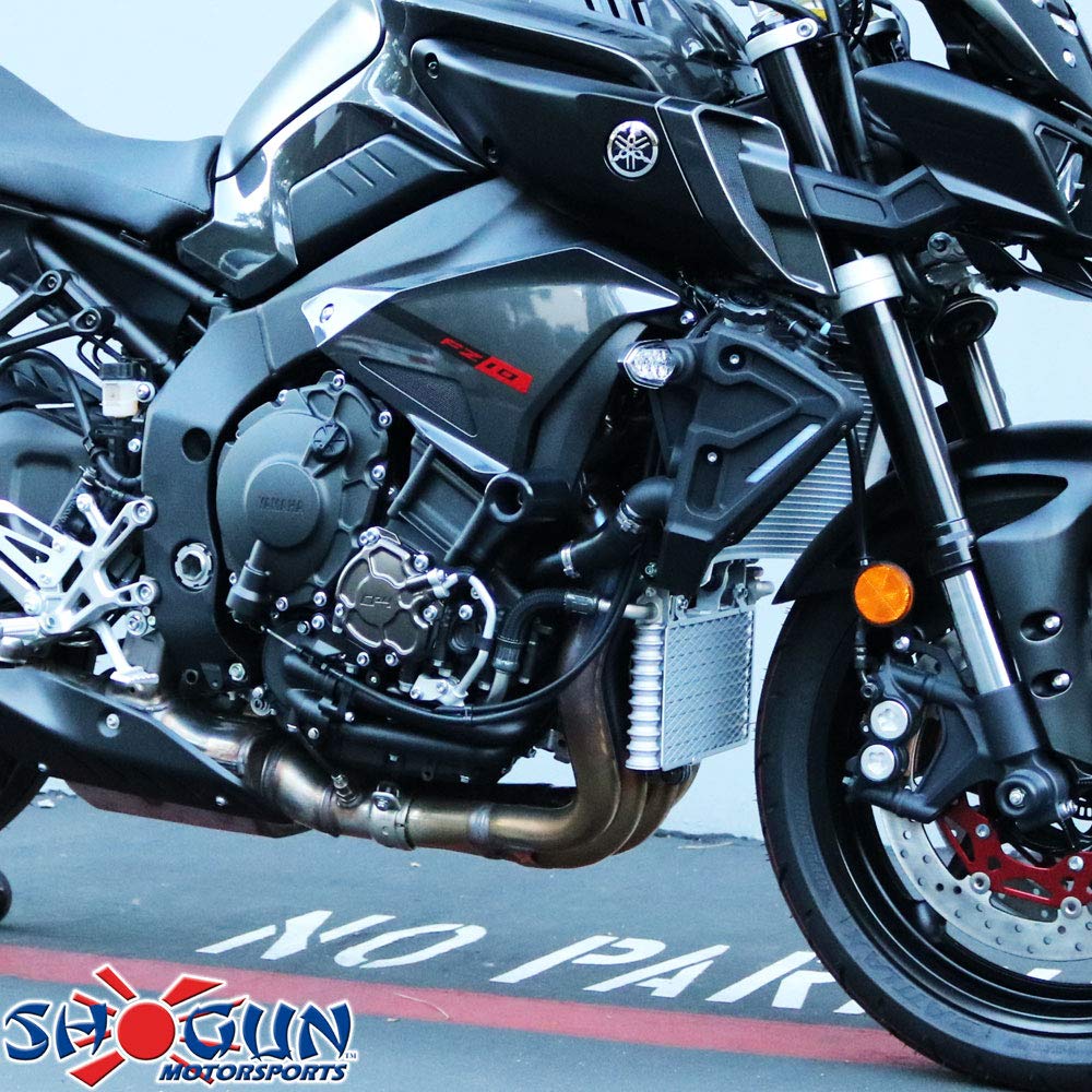 Shogun Usa Made Yamaha Mt-10 Mt10 Sp 2018 2019 2020 2021 2022 2023 2024 Fz10 Fz 10 2017 Black No Cut Frame Sliders Fits Abs & No