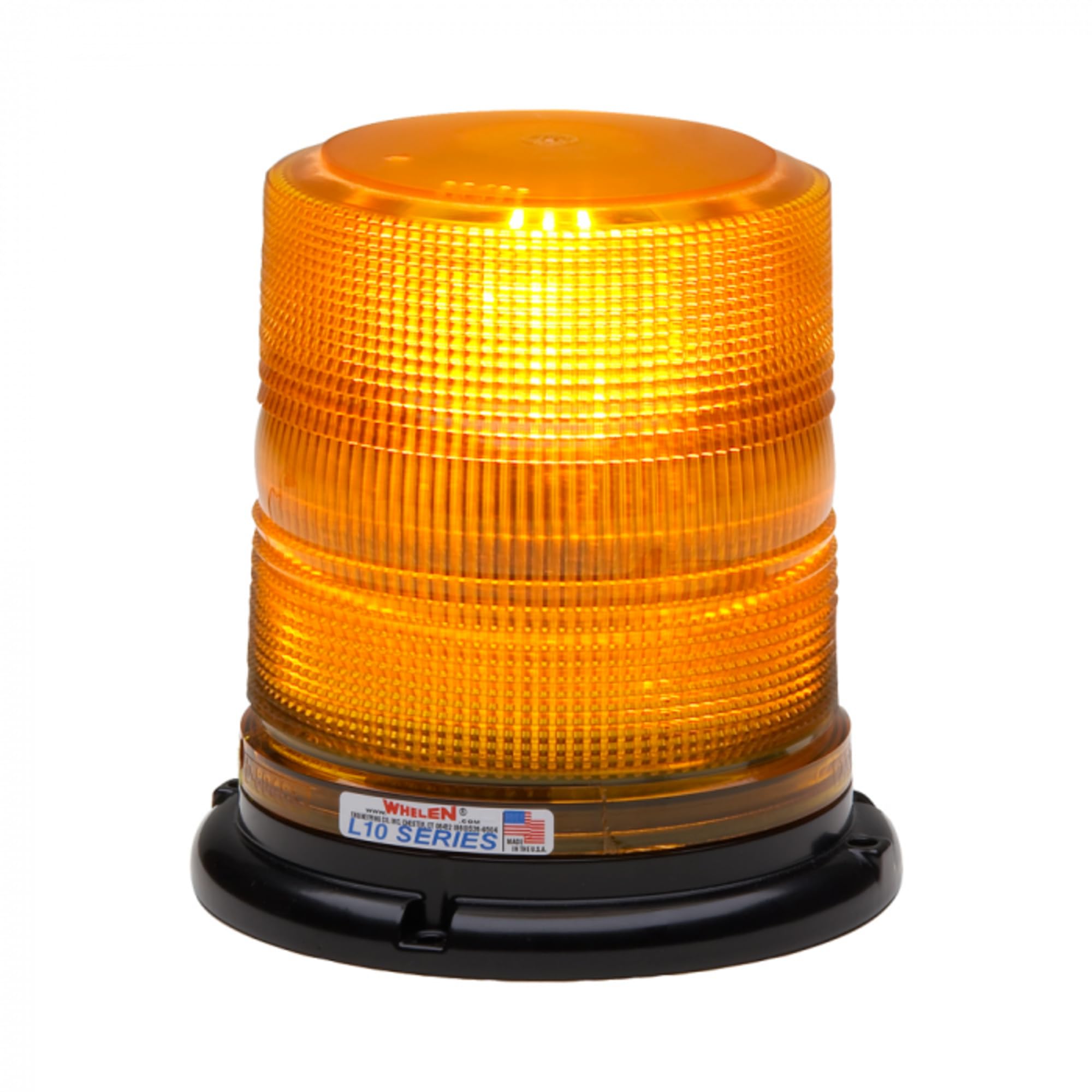Whelen L10 Series Economy Permanent LED Beacons - Amber
