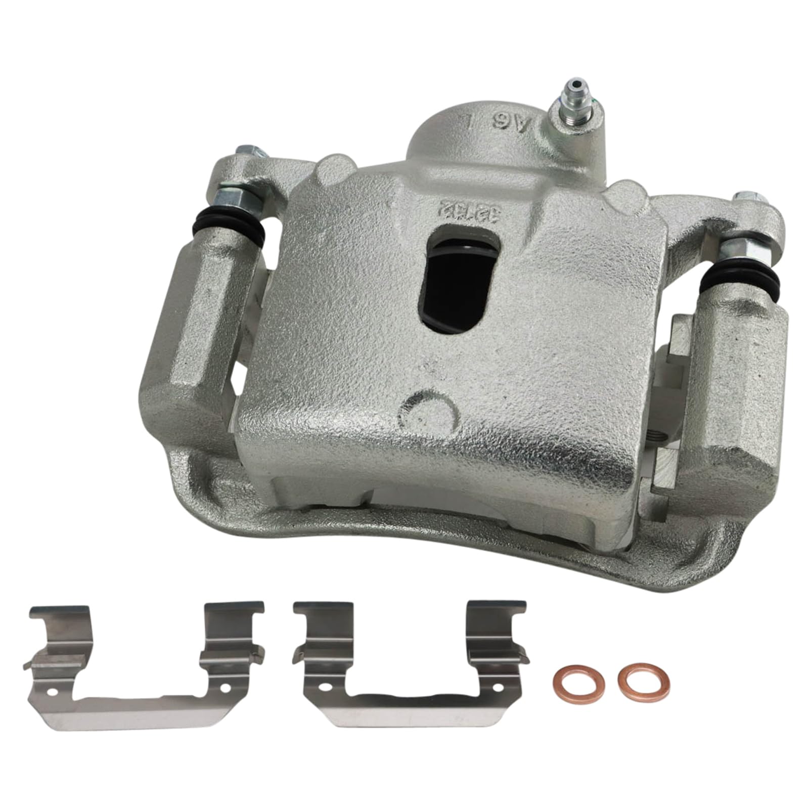 Trq Front Brake Caliper Set Compatible With 2013-2016 Hyundai Veloster