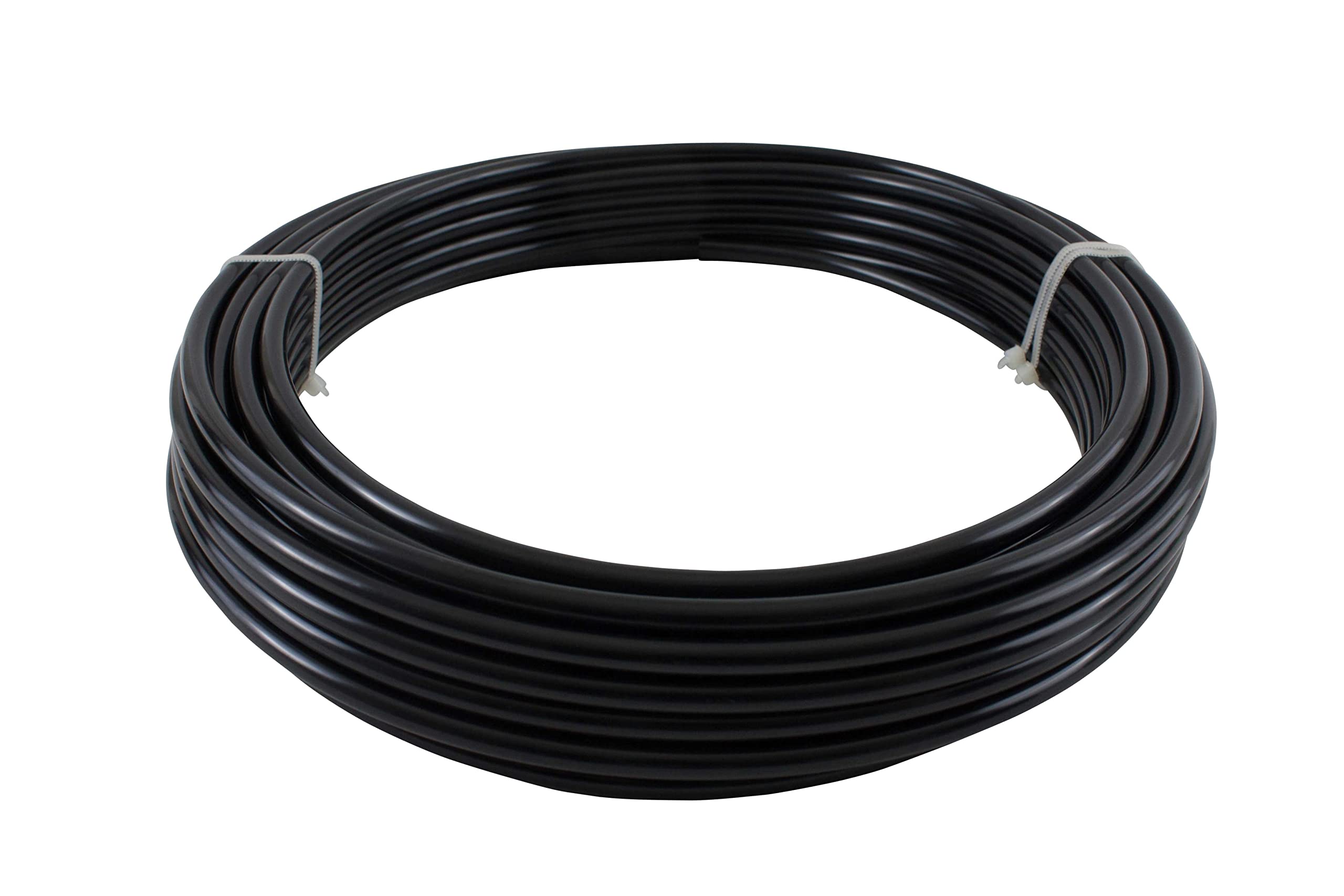 Mytee Products 1/4'' OD x 100' Black SAE J844 Nylon Air Brake Tubing DOT Approved | Pneumatic Nylon Air Line Hose for Air Brake 