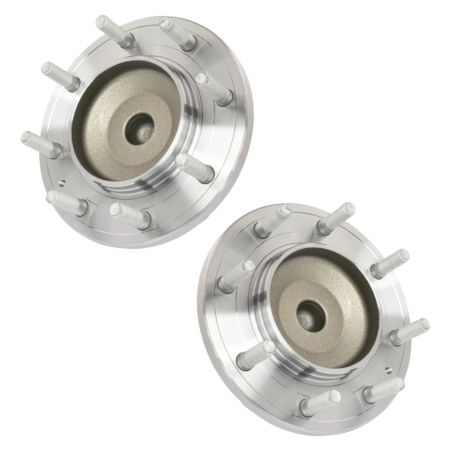 Trq Front Wheel Hub Bearings Assembly Set Compatible With 2011-2019 Chevrolet Silverado 3500 Hd Gmc Sierra 3500 Hd