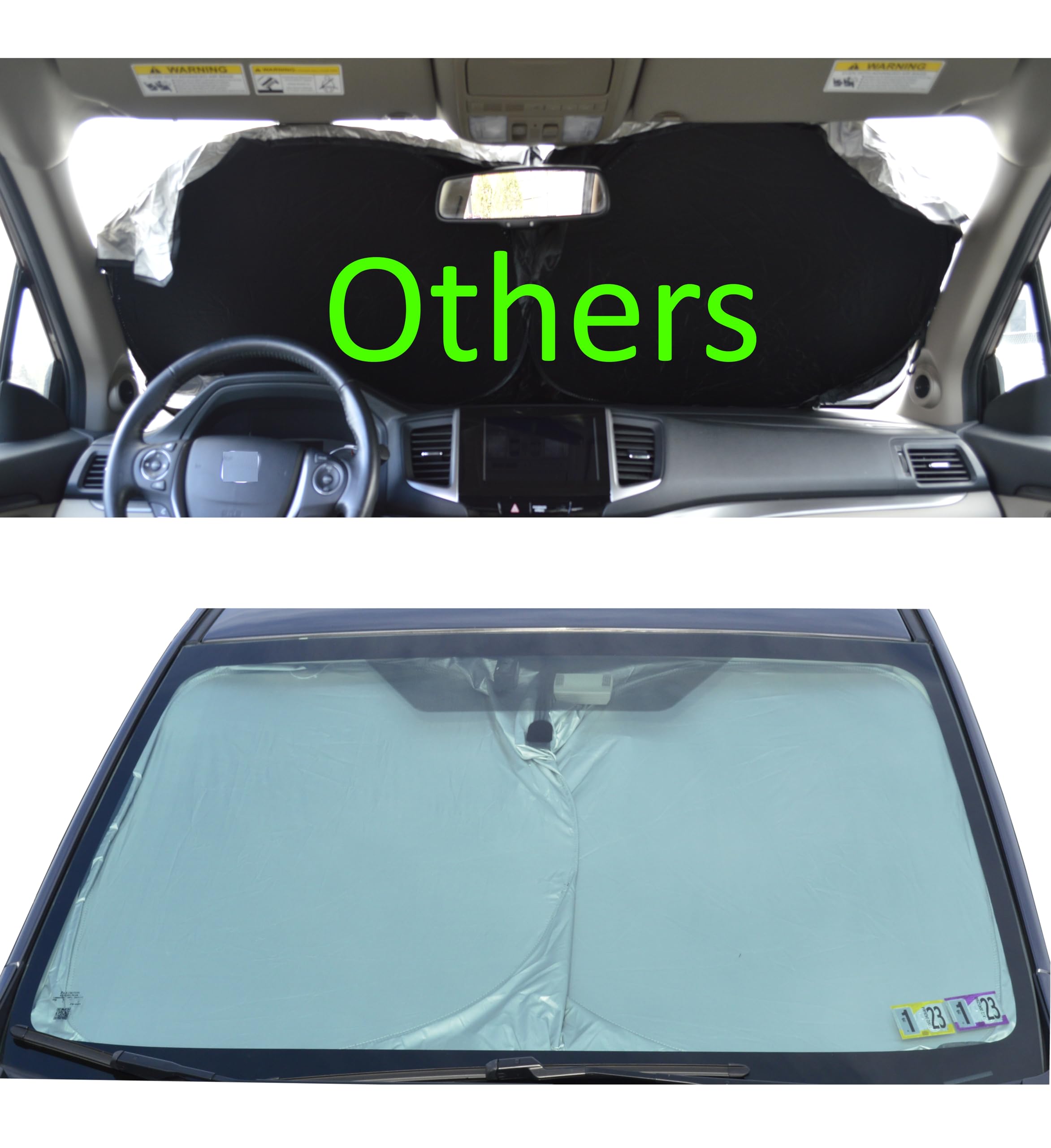 Car Windshield Sun Shade For Trucks Suv Minivan Crossover (D4)