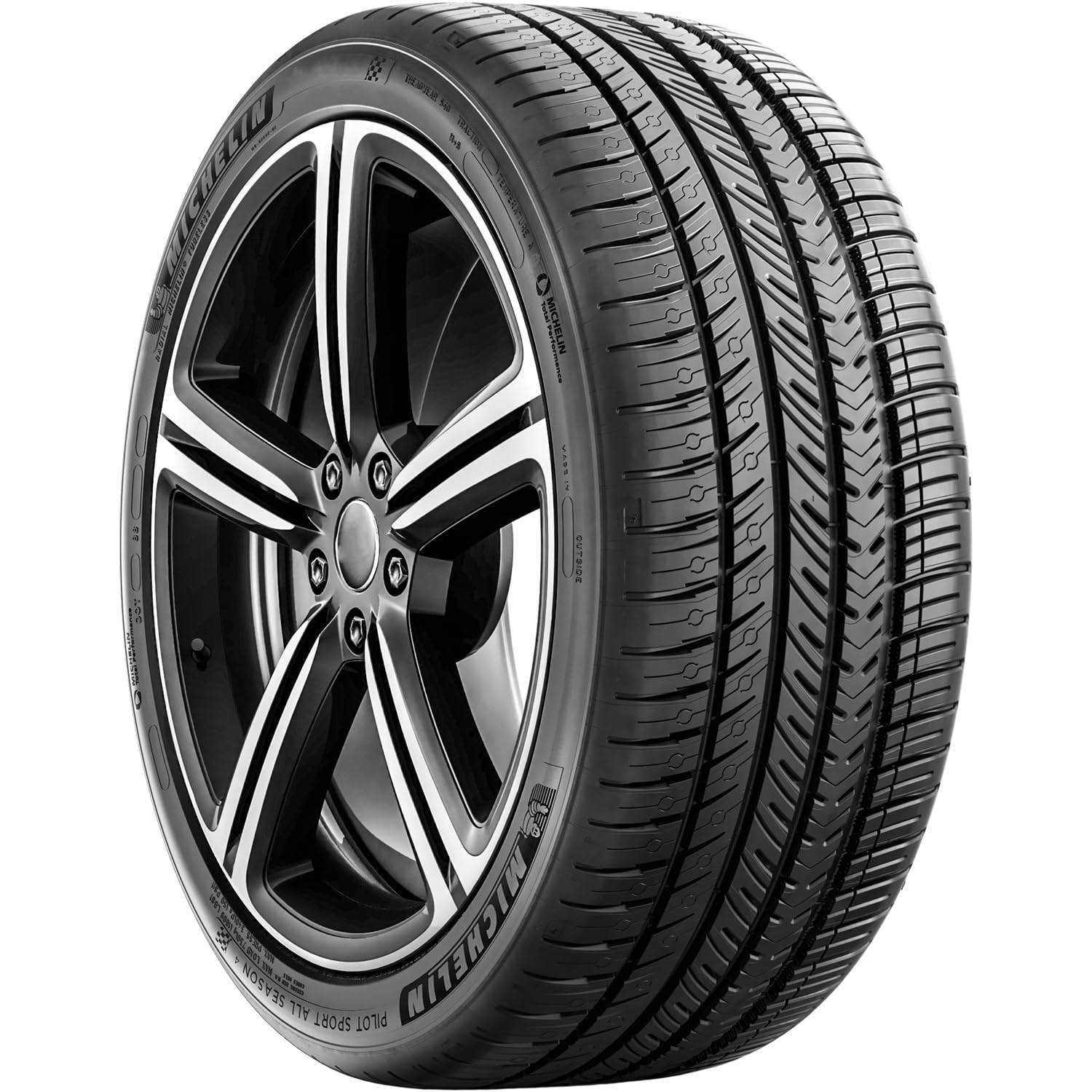 Michelin Pilot Sport All Season 4 Performance Tire 275/40Zr17 98Y
