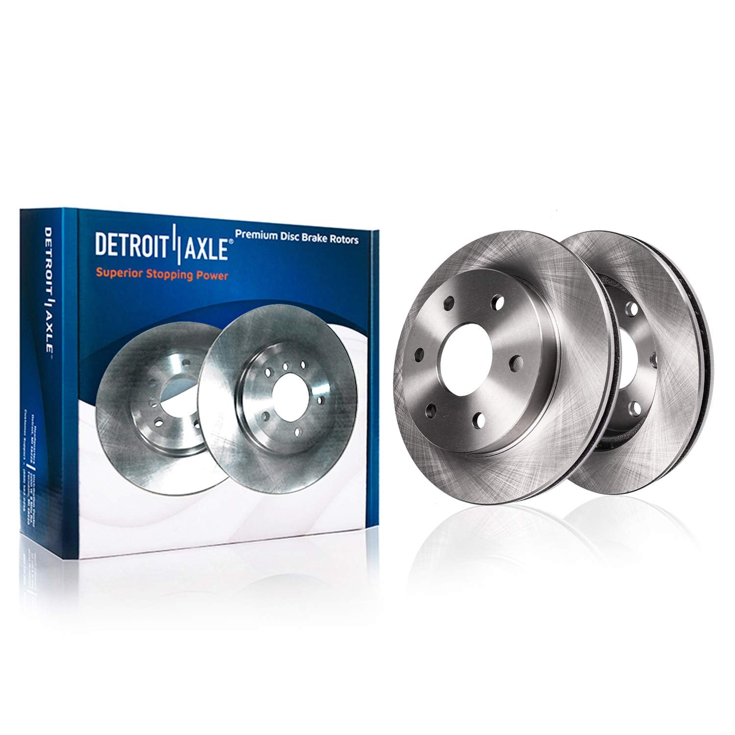 Detroit Axle - Rear Brake Rotors for Cadillac Escalade ESV Chevrolet Silverado 1500 LD LTD Suburban Tahoe GMC Sierra 1500 Limite