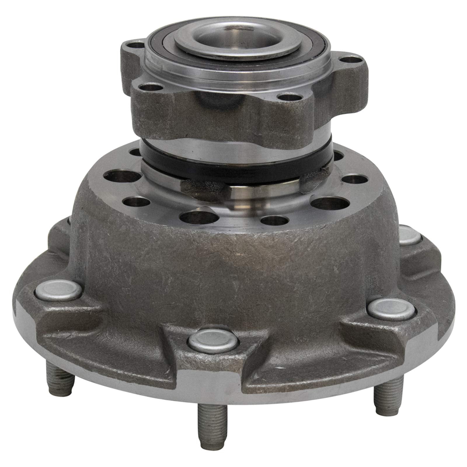 Trq Front Rear Driver Side Passenger Side Wheel Bearing & Hub Assembly With Abs Sensor Compatible With 2015 Ford Transit-250 201