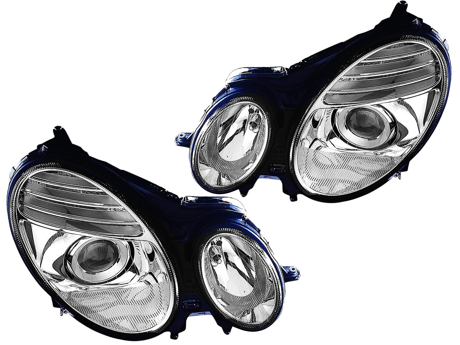 Auto Parts Avenue Headlights Replacement Set for 2006-2009 E320 E350 Sedan Wagon Left Right Pair