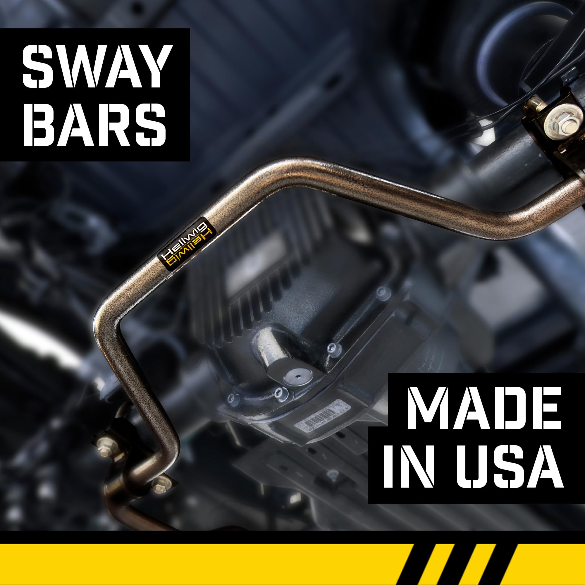 Hellwig 7272 Solid, Heat Treated Chromoly, 1-5/16 Big Wig Rear Sway Bar