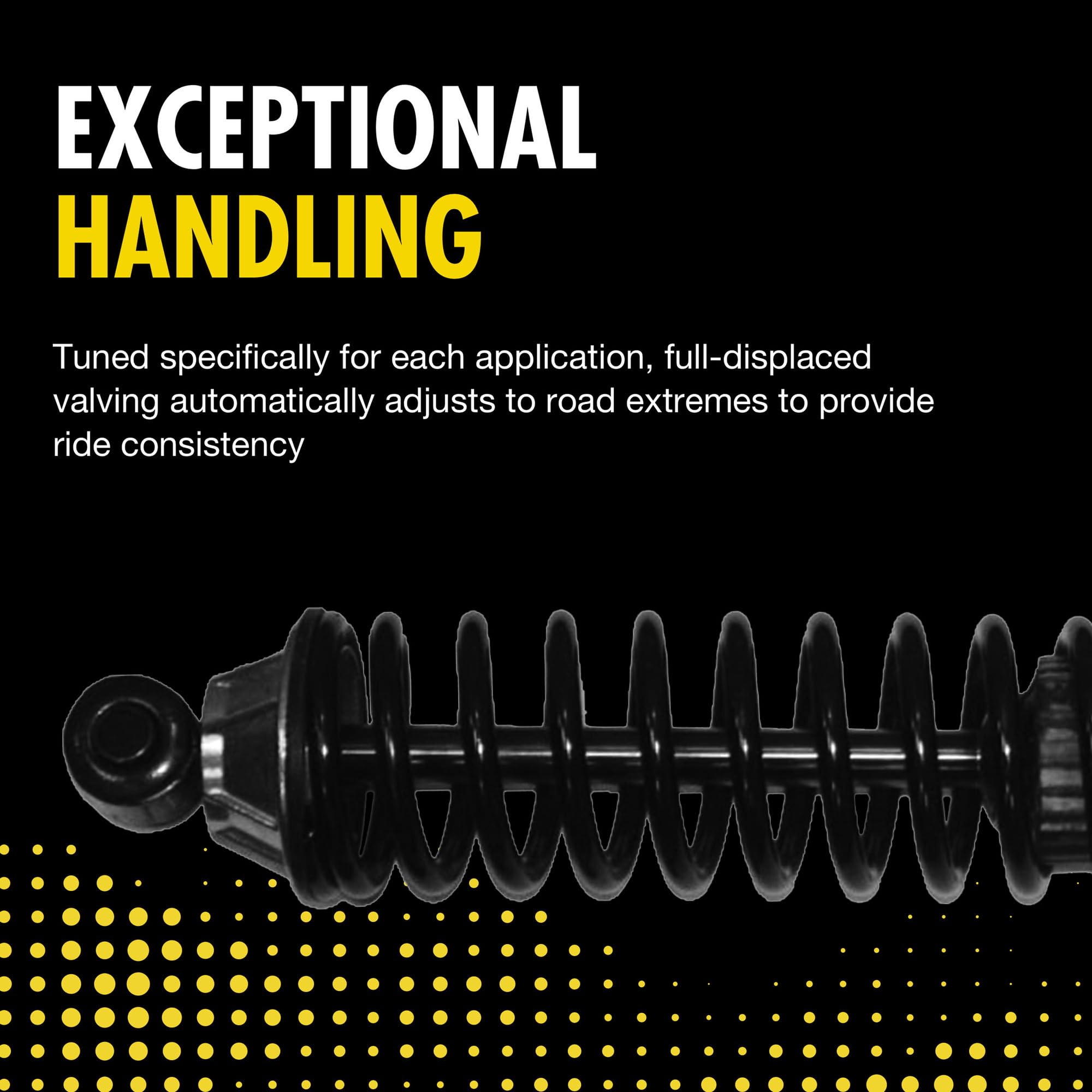 Monroe Load Adjusting 58636 Suspension Shock Absorber And Coil Spring Assembly Pack Of 2 For Chevrolet Silverado 1500