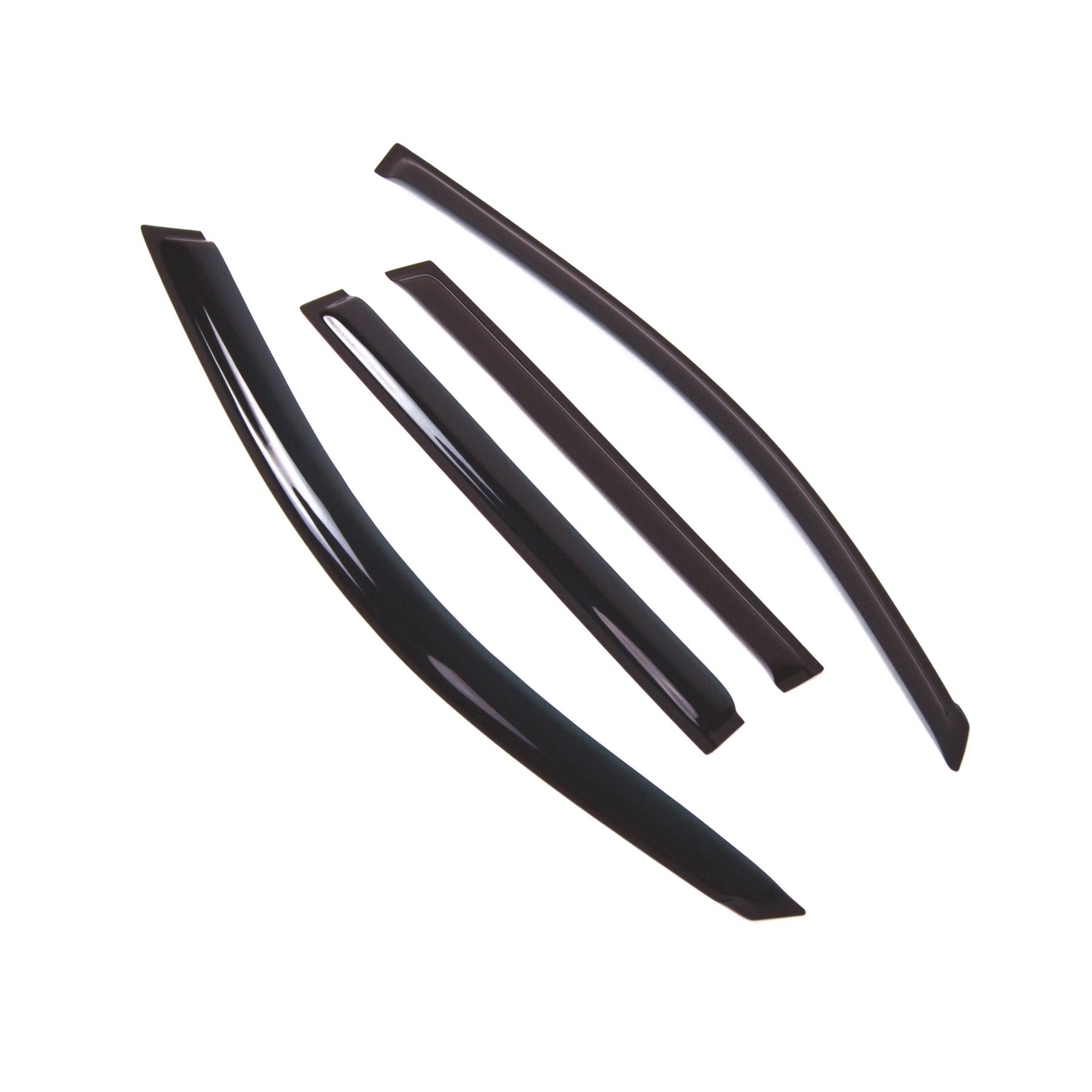 Car Window Rain Guard | Outside Mount Visors Auto Side Window Deflectors | Windows Visor Rain Shields Compatible With 2008-2013