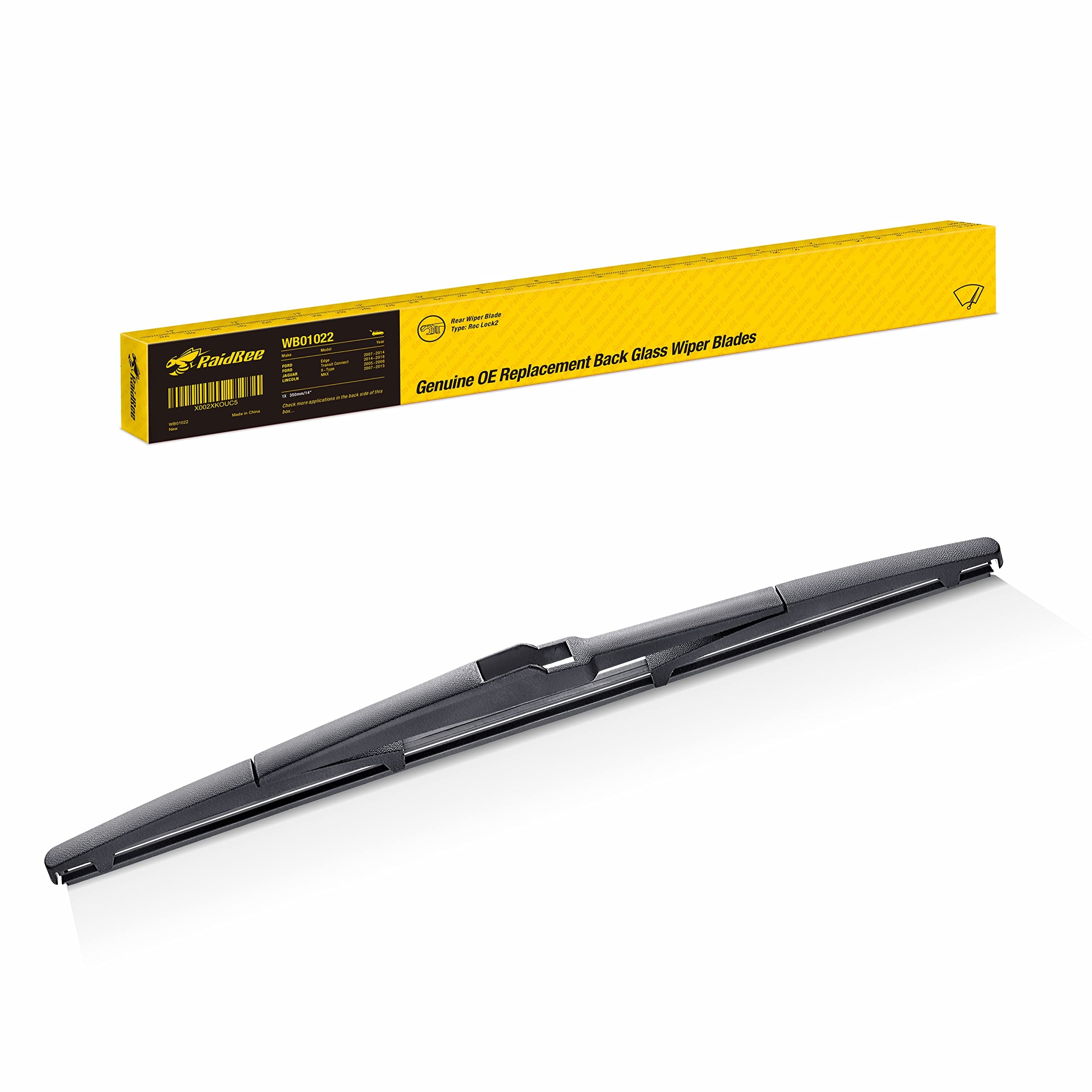 Raidbee Rear Wiper Blade, 14 Inch Rear Windshield Wiper Blades For Original Equipment Replacement, Compatible For Mazda Cx-5 202