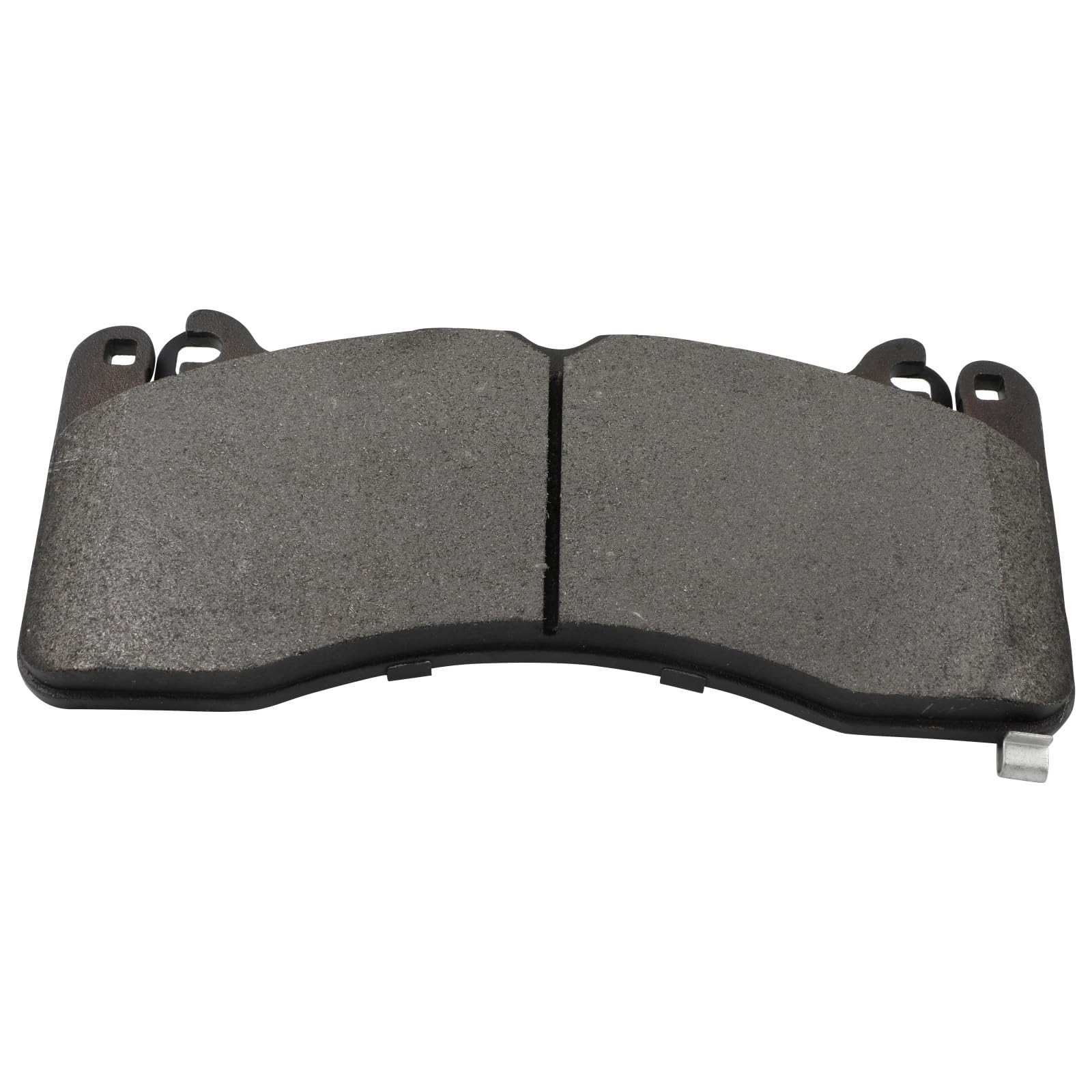 Cciyu D1792 Front Semi-Metal Disc Brake Pads Set W/Hardware Fit For Ford For Mustang 2017-2021