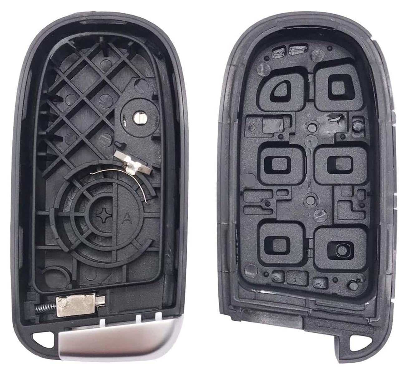 Key Fob Cover Fit For Dodge Journey Durango Charger Challenger Jeep Grand Cherokee Wrangler Compass Grand Comander Chrysler 300