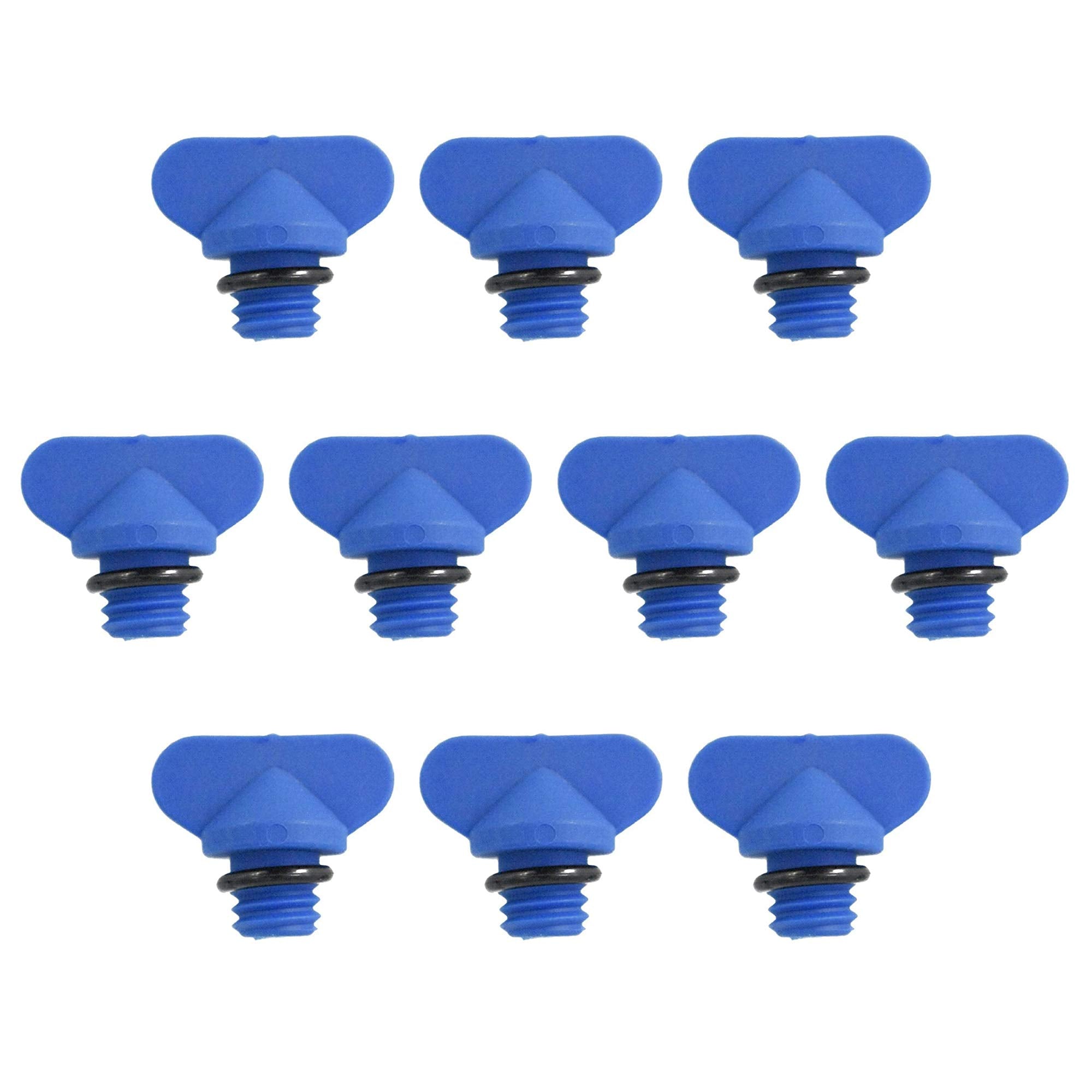 Manifold Engine Block Drain Plug Kit Replaces Sierra 18-4226 for Mercruiser 22-806608a02 Compatible with GLM 13992, Pack of 10