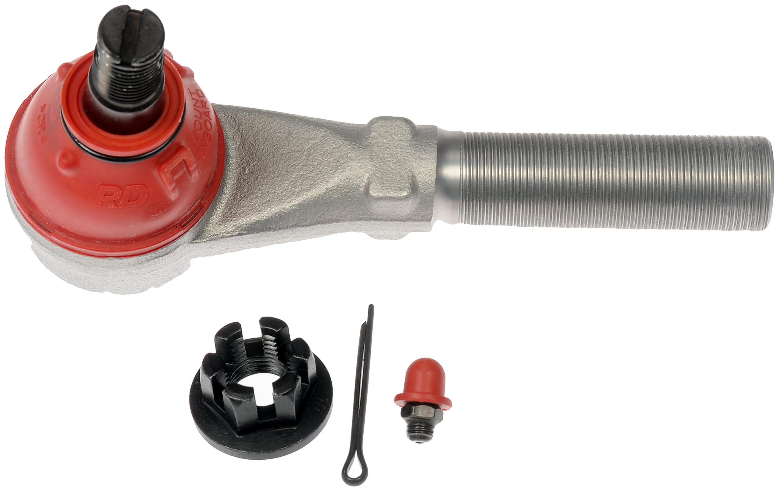 Dorman T2077Rd Front Passenger Side Lower Steering Tie Rod End Compatible With Select Ford Models