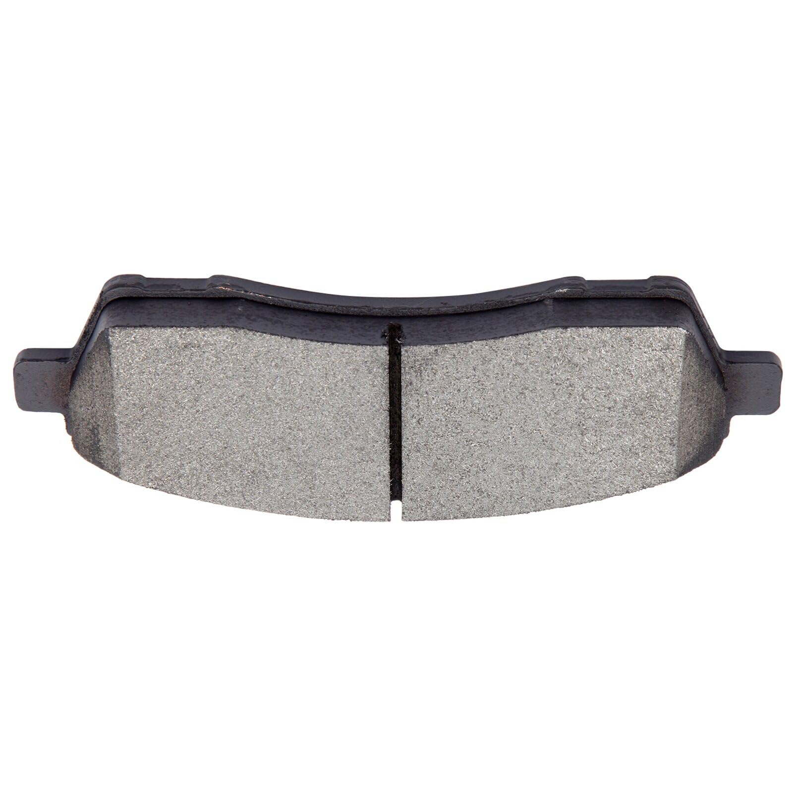 Cciyu D757 Rear Semi-Metallic Disc Brake Pads Kit For Ford For Excursion 2000-2005,For Ford For F-250 Super Duty 1999-2004,For F