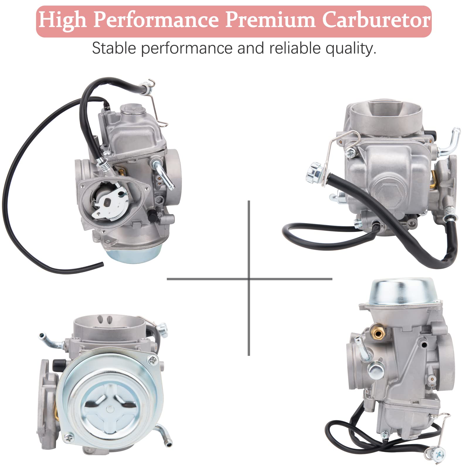 500 Carburetor Compatible With Polaris Sportsman 500 4X4 Ho 2001-2005 & 2010-2012, Scrambler 500 4X4 1997-2009, Trail Boss 325 2
