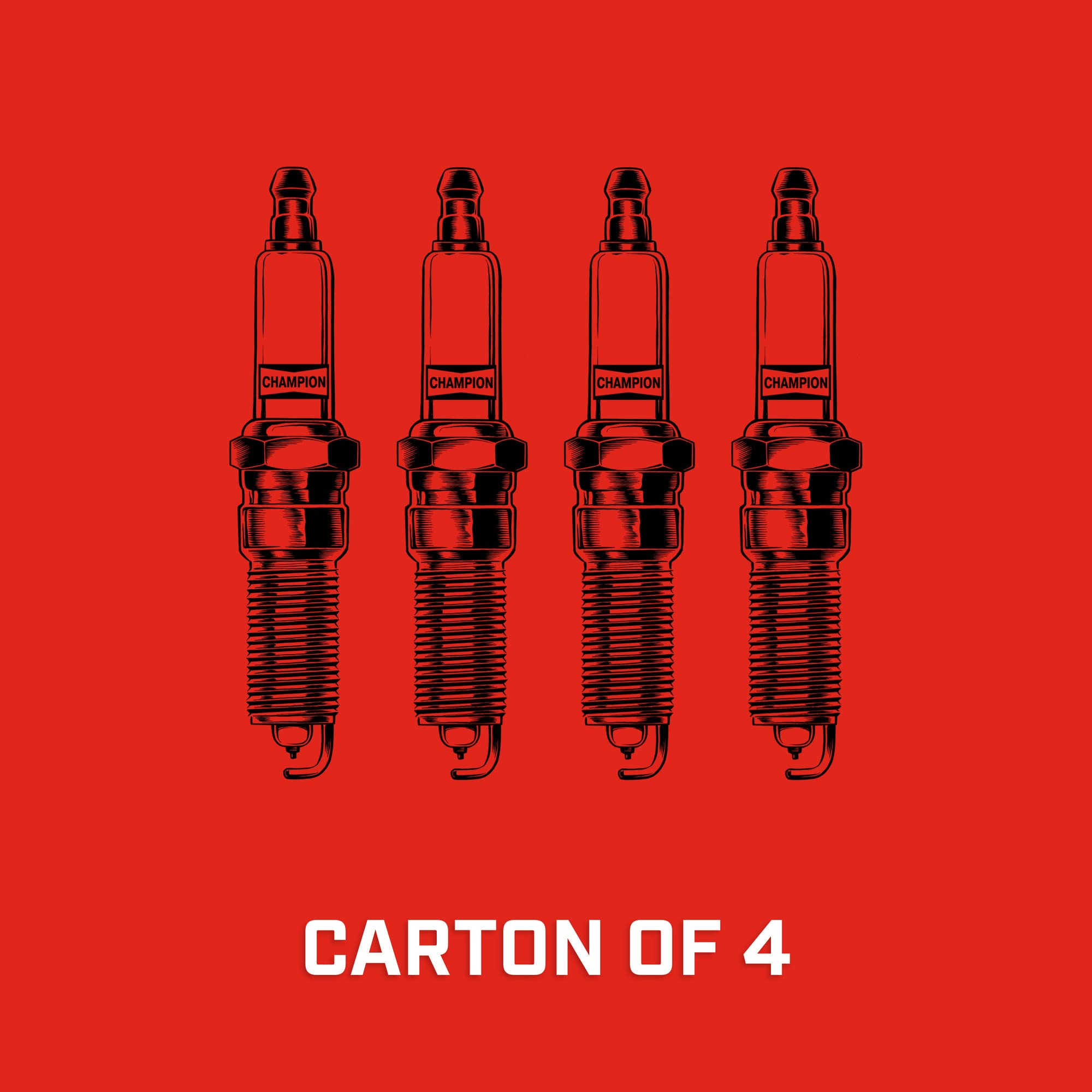 Champion Racing Plugs 296 (C59Cx) Pack Of 4 (Upc 037551127399)