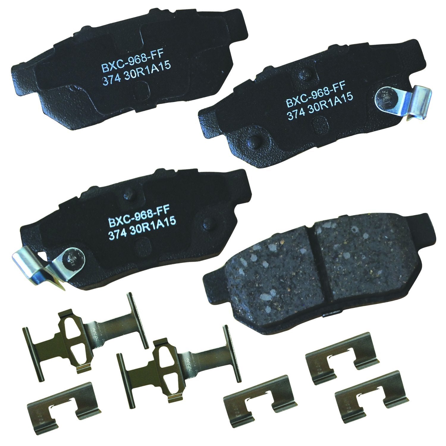 Bendix Premium Sbc374 Ceramic Rear Brake Pads For Acura Integra 2001-1990,Honda City 2014-2012,Civic 1995-1992,Civic 2000-1999,C