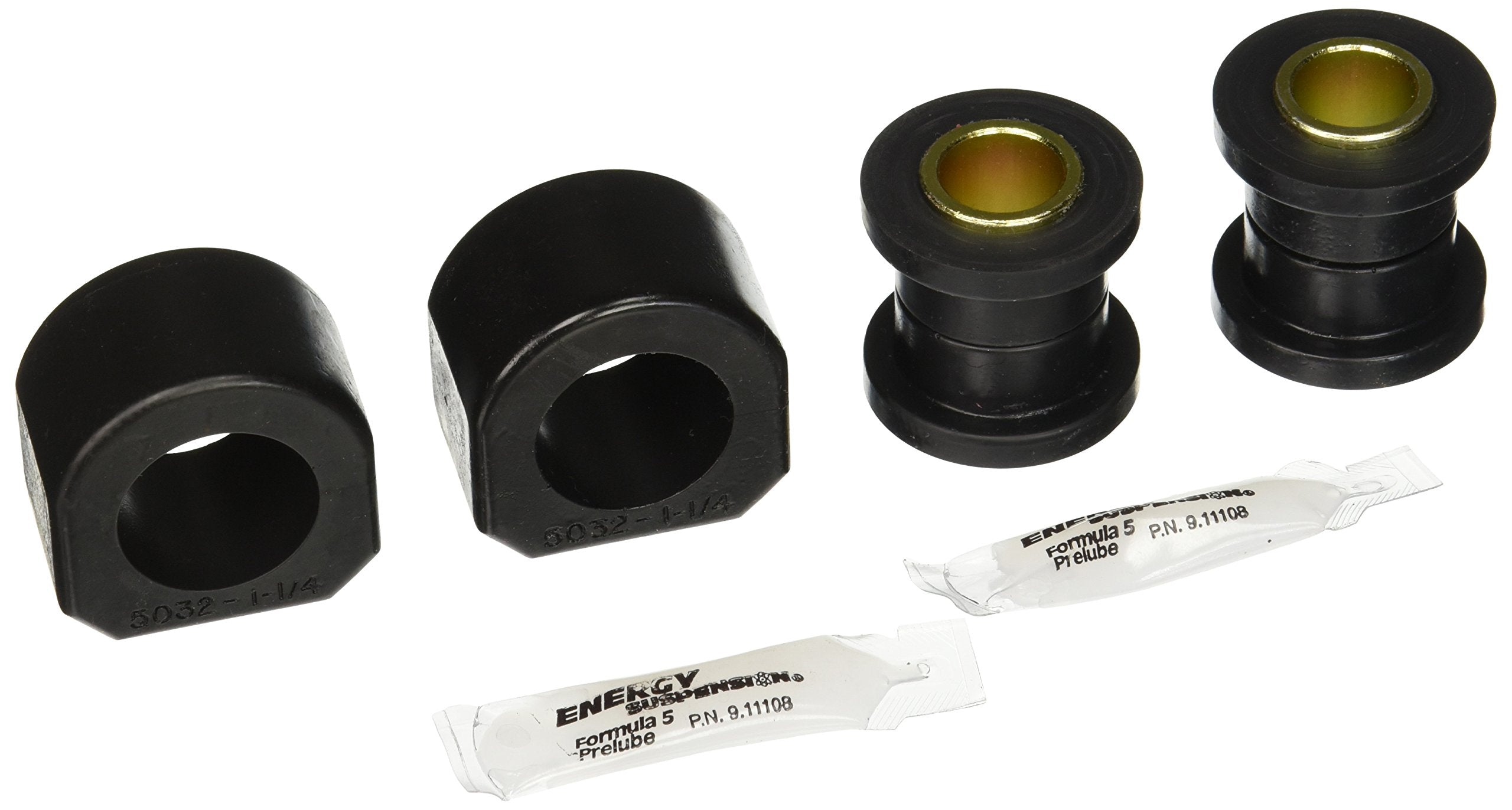Energy Suspension 3.5118G 1-1/4 Front Stabilizer Bushing For Gm 4Wd , Black