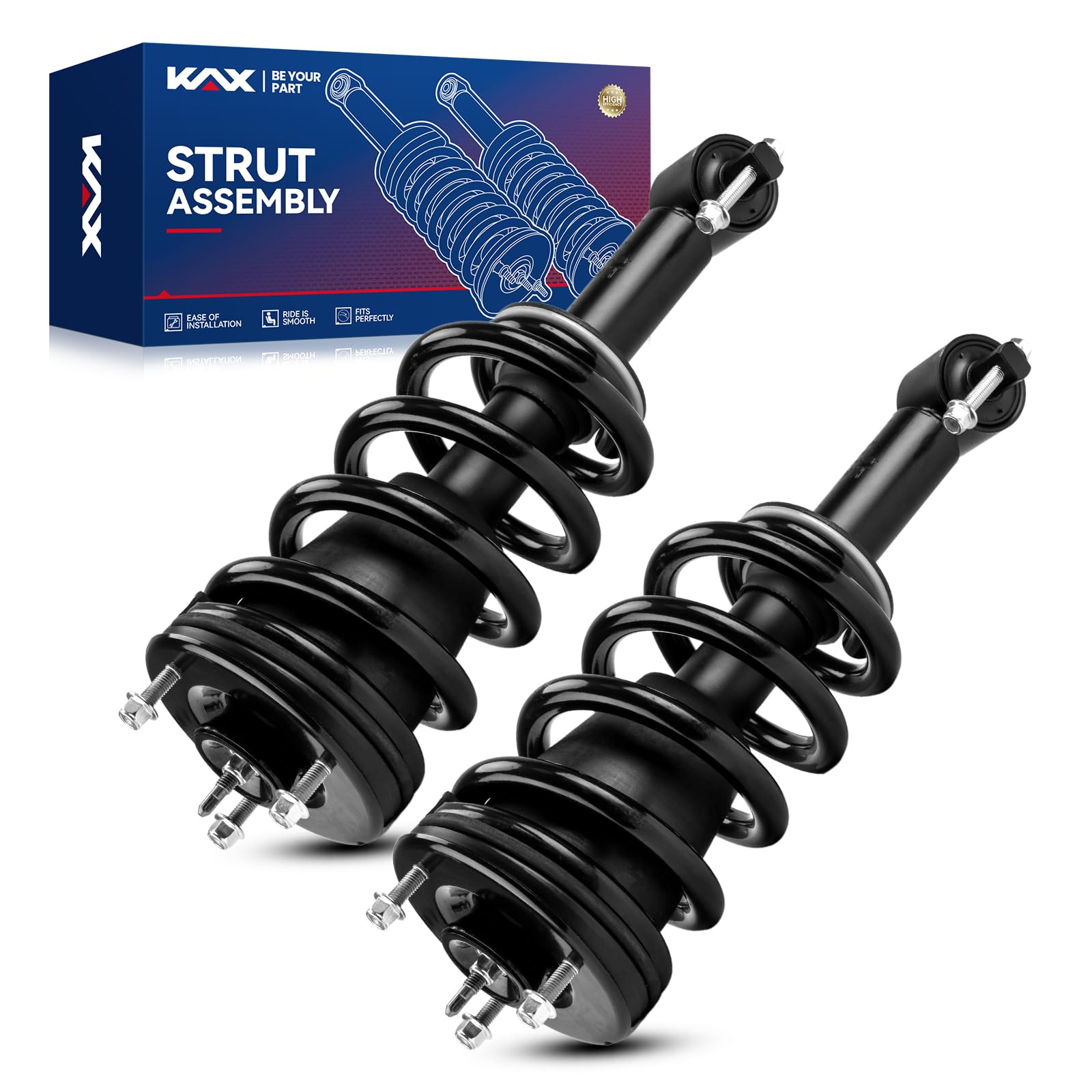 KAX Front Struts and Shock for Chevrolet,Fits for 2014-2018 Silverado 1500,2014-2018 Silverado 1500 LT,2014-2018 Silverado 1500 