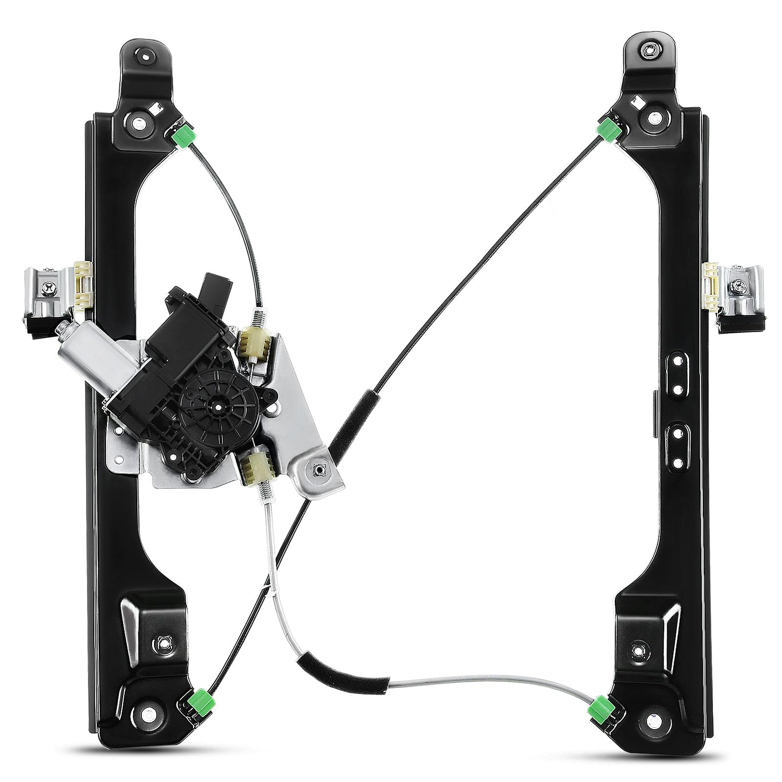 YHTAUTO Front Power Window Regulator Driver Side with 7-Pin Motor Assembly for Cadillac SRX 2010-2015 & Saab 9-4X 2011, Sport Ut