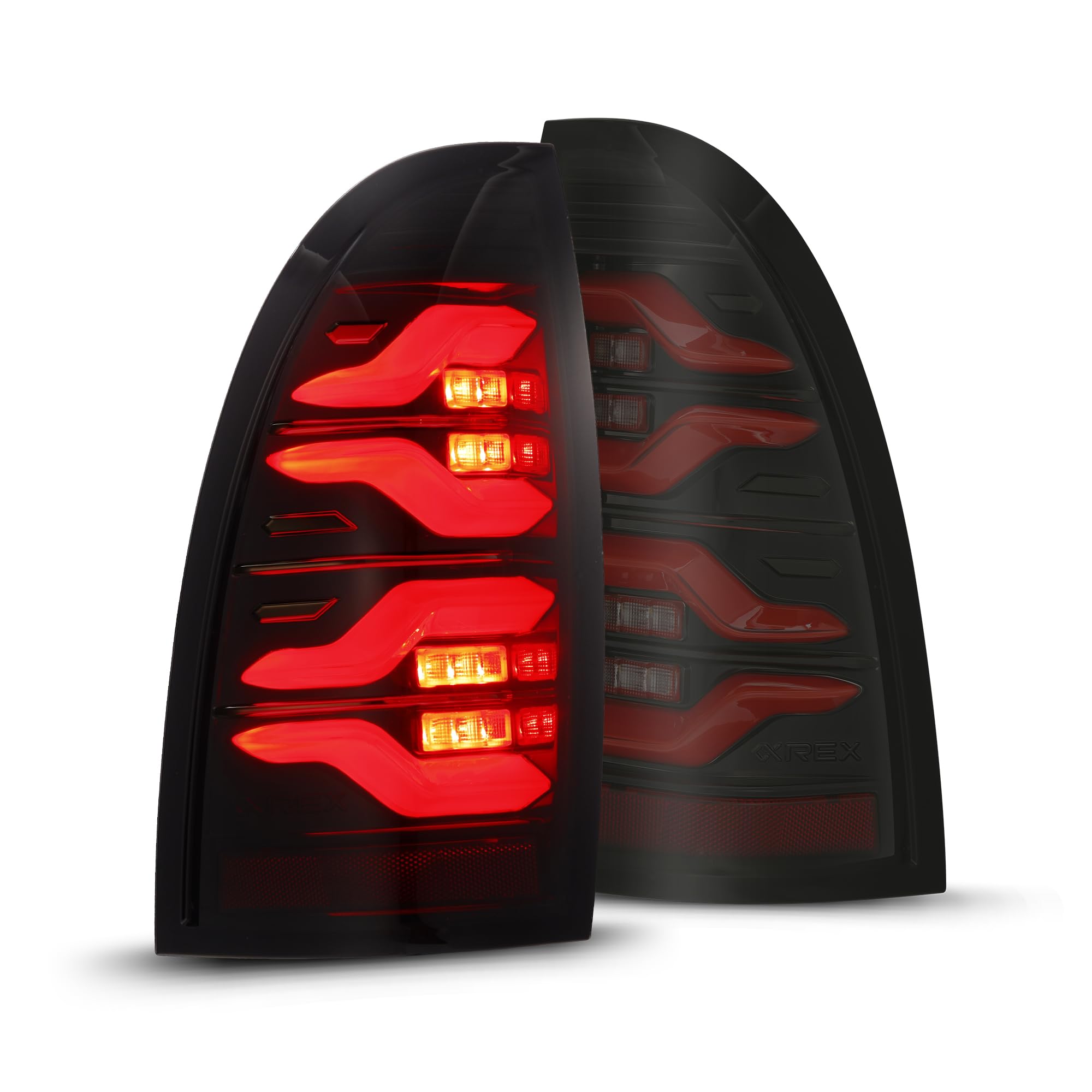 Alpharex For 05-15 Tacoma LUXX-Series LED Tail Lights Black