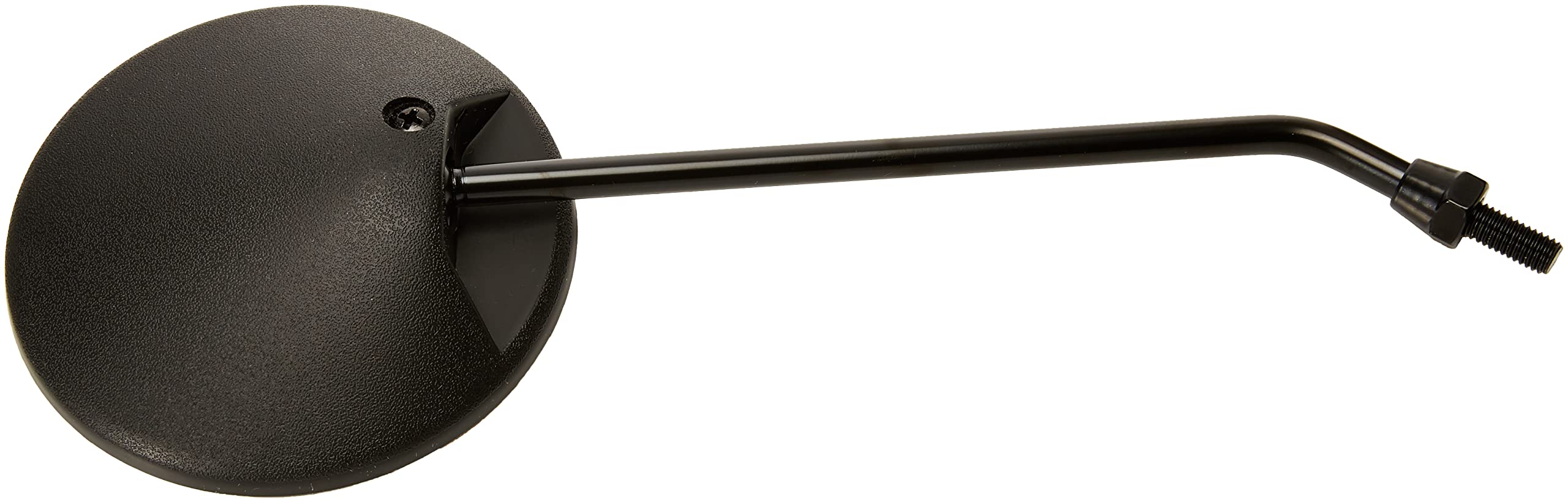 Ken Sean Universal Scooter Motorcycle Mirror - Model 970830, Black Glass, Durable Design