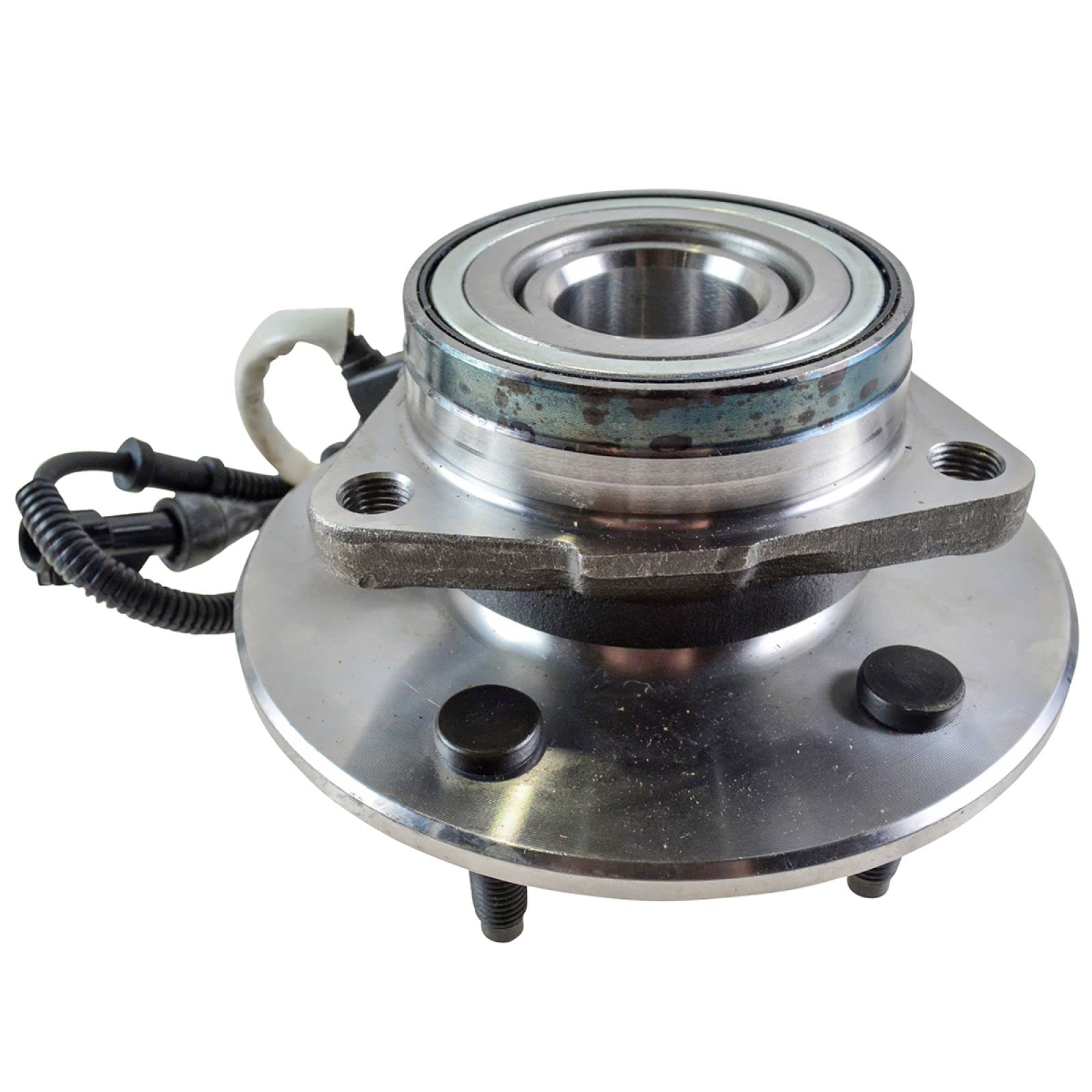 Trq Front Wheel Bearing & Hub Assembly 4Wd With Abs Sensor Compatible With 1997-2000 Ford Expedition 1998-2000 Lincoln Navigator