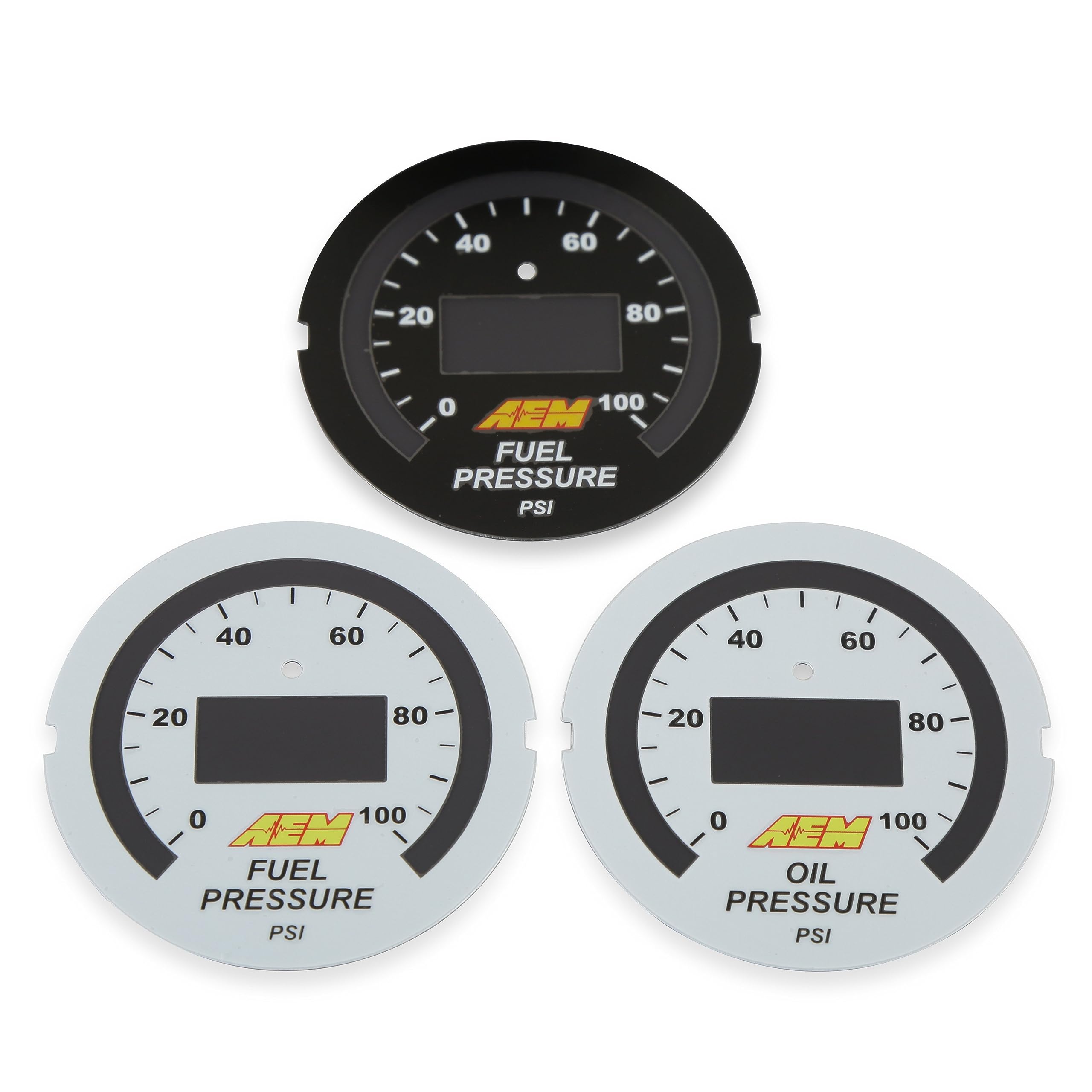 Aem 30-4401 0-100 Psi Oil Or Fuel Pressure Gauge