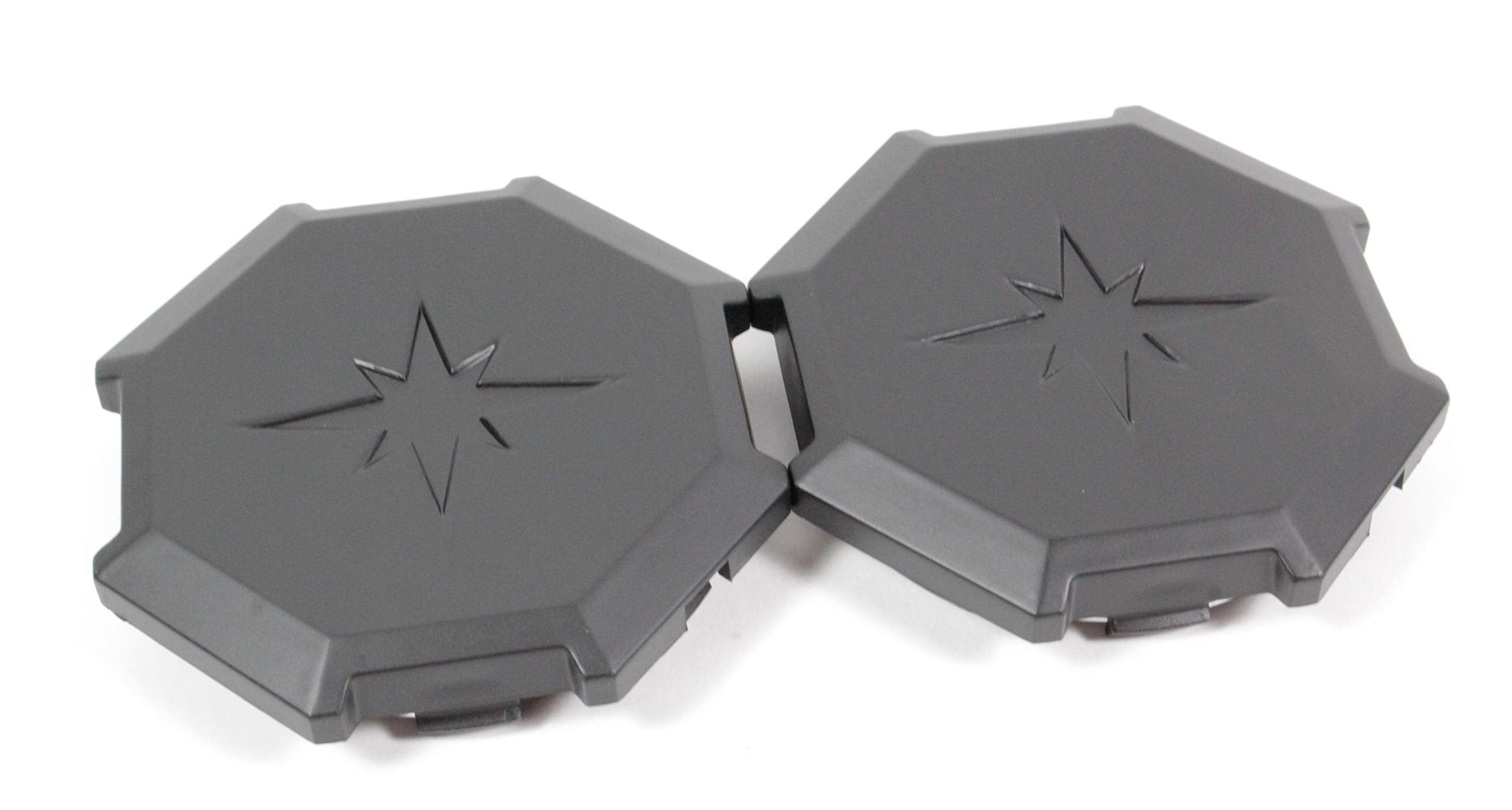 Polaris 2017-2018 Sportsman 850 1000 Xp Wheel Hub Cap Pair Matte Black 1521999-458