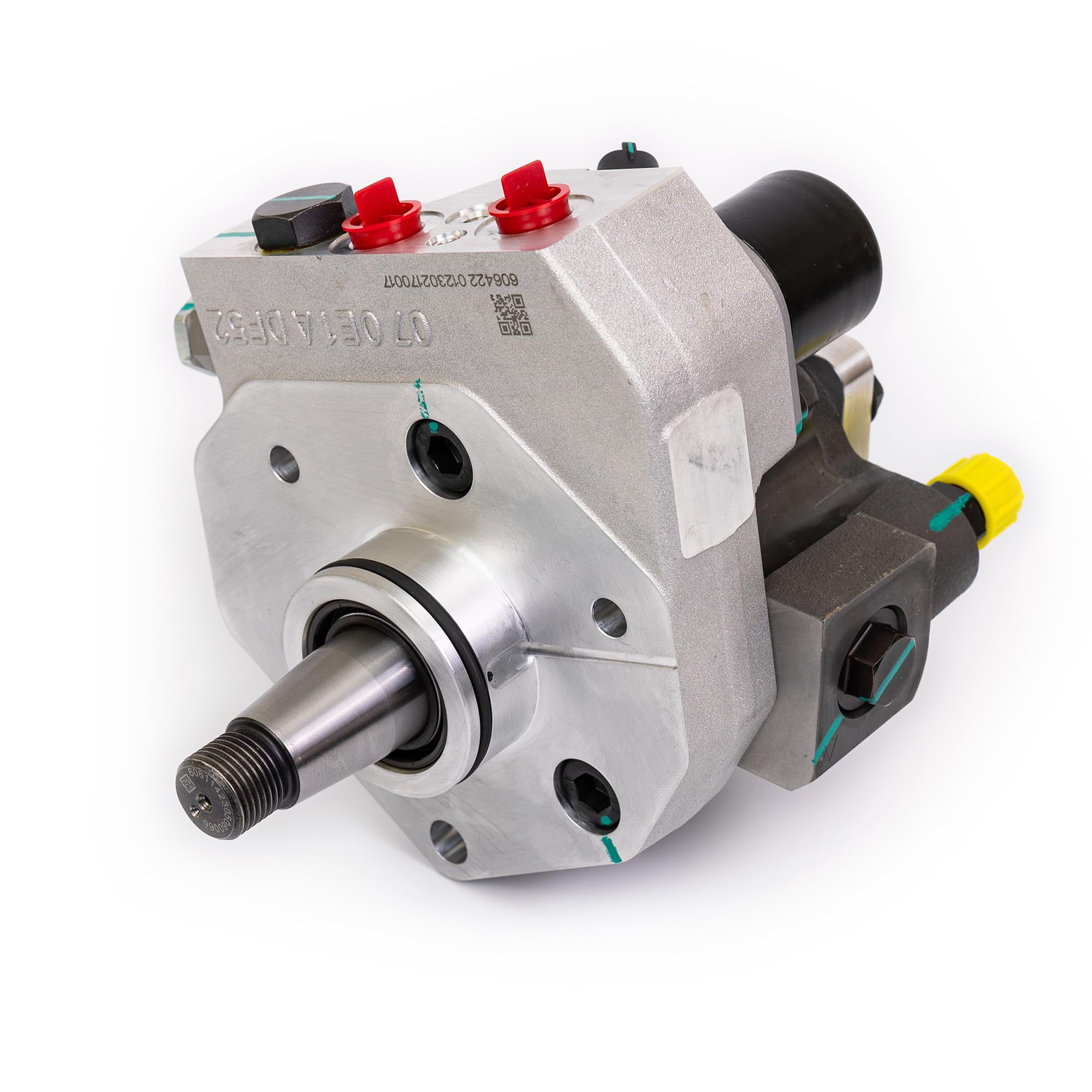 S&S Diesel Motorsport® CP4 to DCR Pump Conversion for 2011+ Ford 6.7 Powerstroke Diesel, Model 6.7F-DCR-1, Alloy Steel