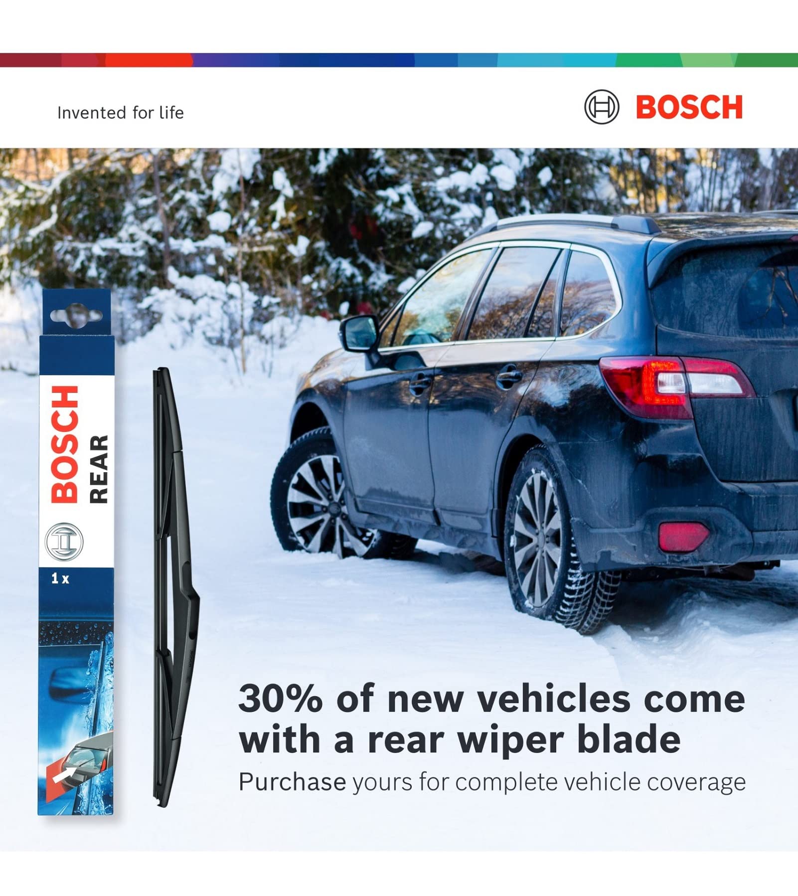 Bosch 19Oe Icon Premium Beam Wiper Blade; 19'' - Single