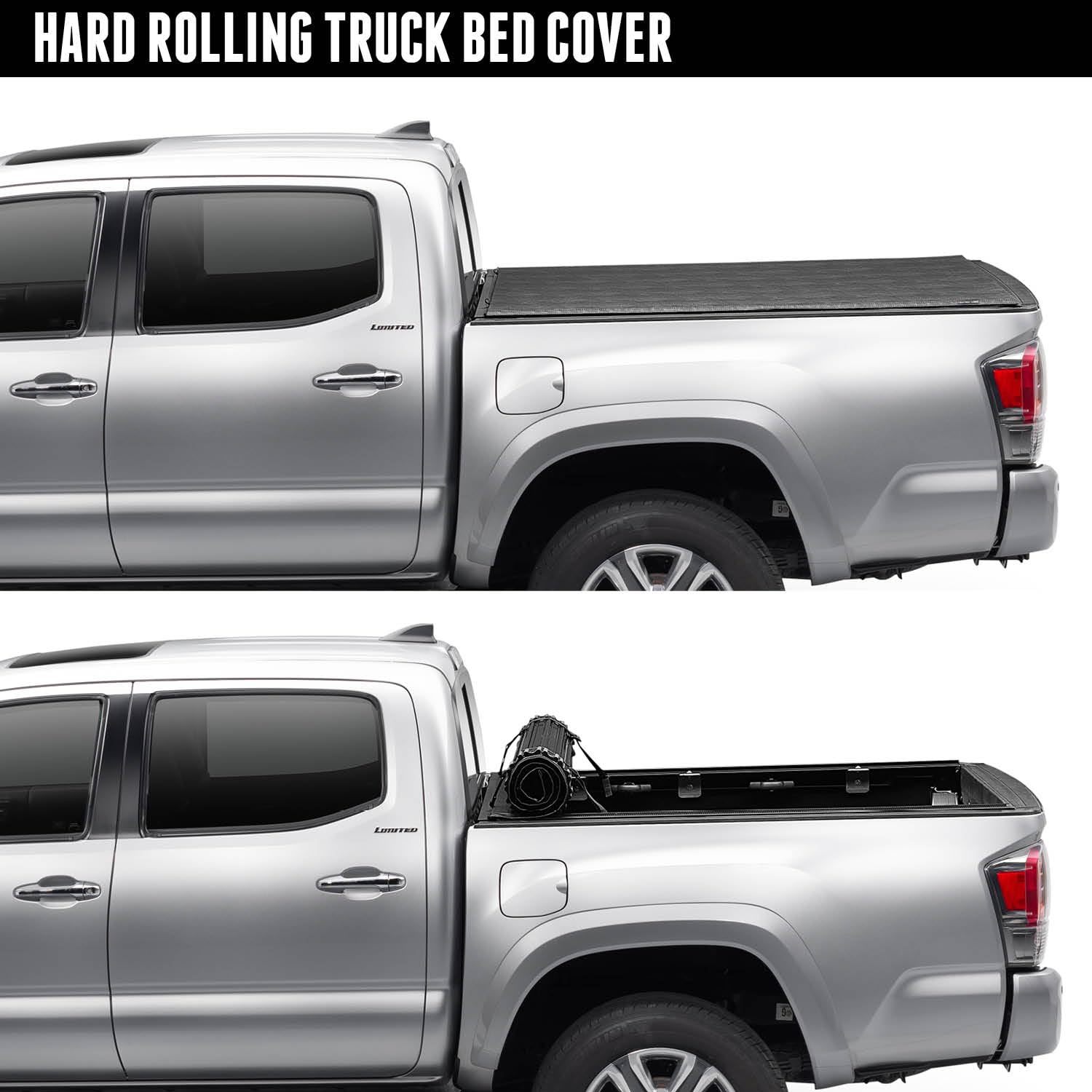 Truxedo Sentry Hard Rolling Truck Bed Tonneau Cover | 1584901 | Fits 2019 - 2023 Dodge Ram 1500 W/Rambox, W/ Or W/O Multi-Functi