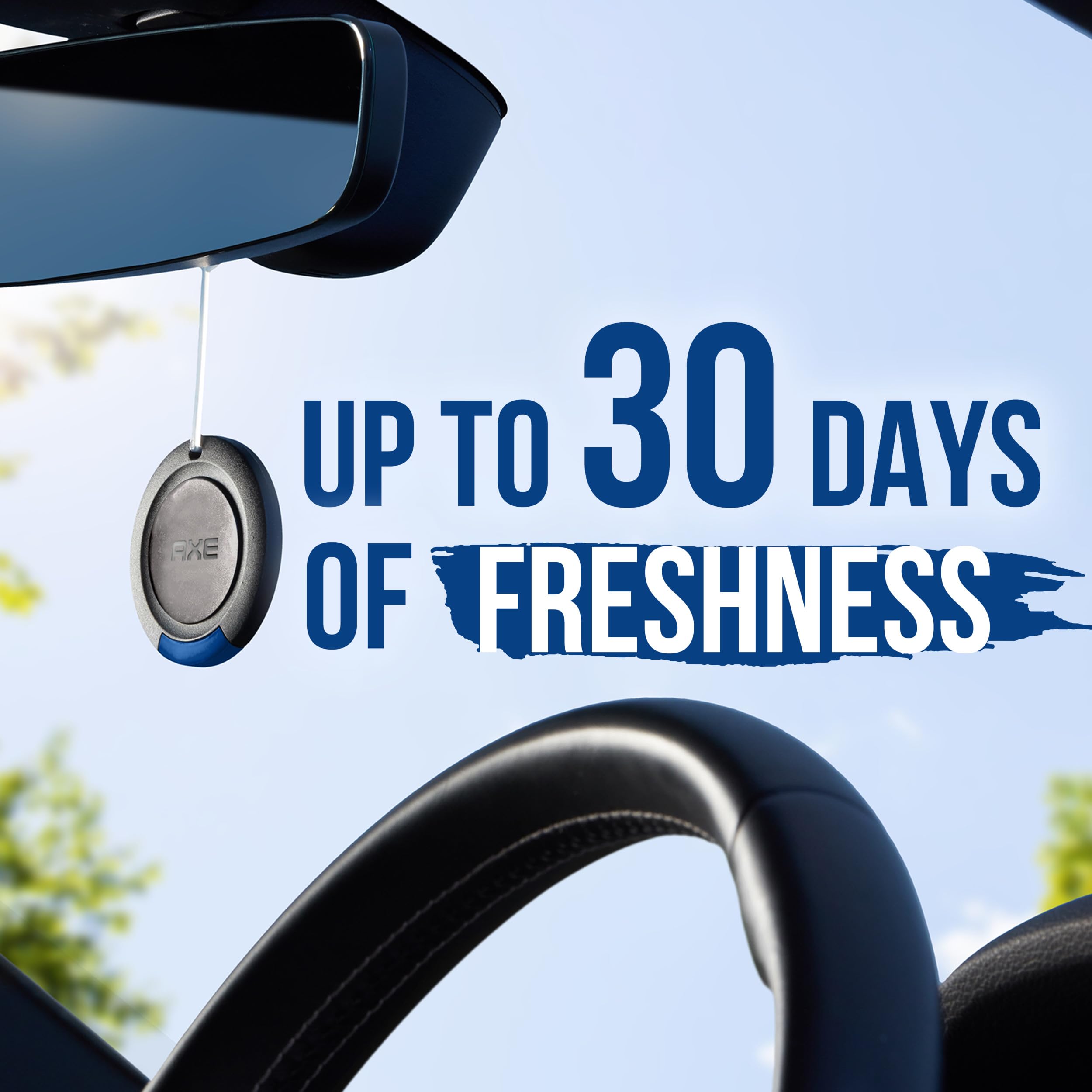 AXE Phoenix Scent 3D Hanging Gel Car Air Freshener, 0.7 Fl Oz, Black, Model 00813369021759