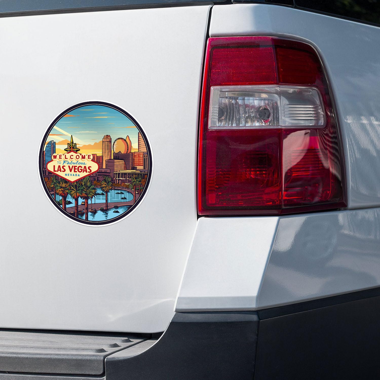 Generic Las Vegas City Sticker - Waterproof Vinyl Decal, 5'' Size for Car, Laptop, Water Bottle, Wall, and Window