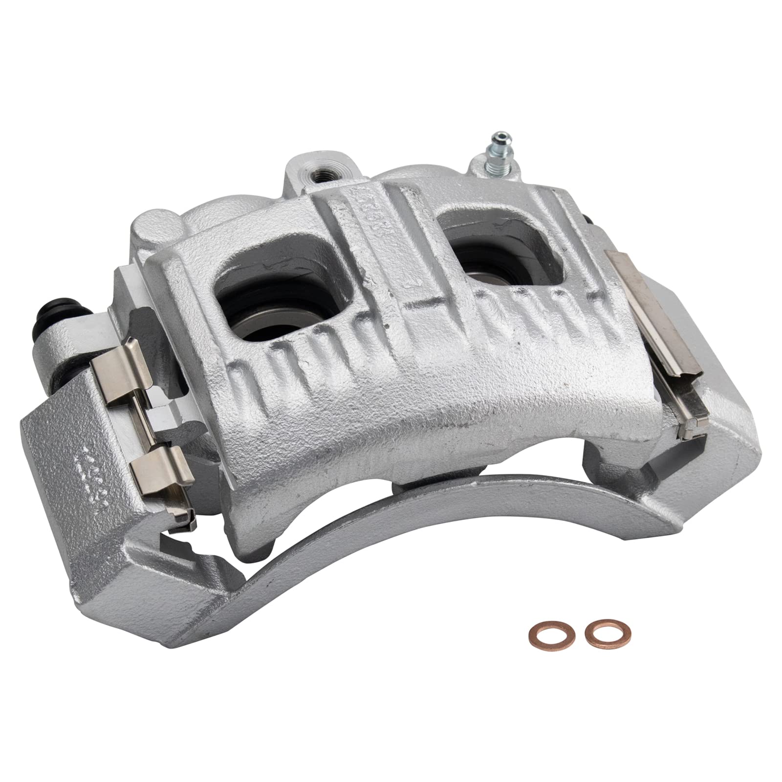 Trq Front Brake Caliper Set Compatible With 1997-2002 Ford Expedition 1999-2003 F-150 2004 F-150 Heritage 1997-1999 F-250 1997 F